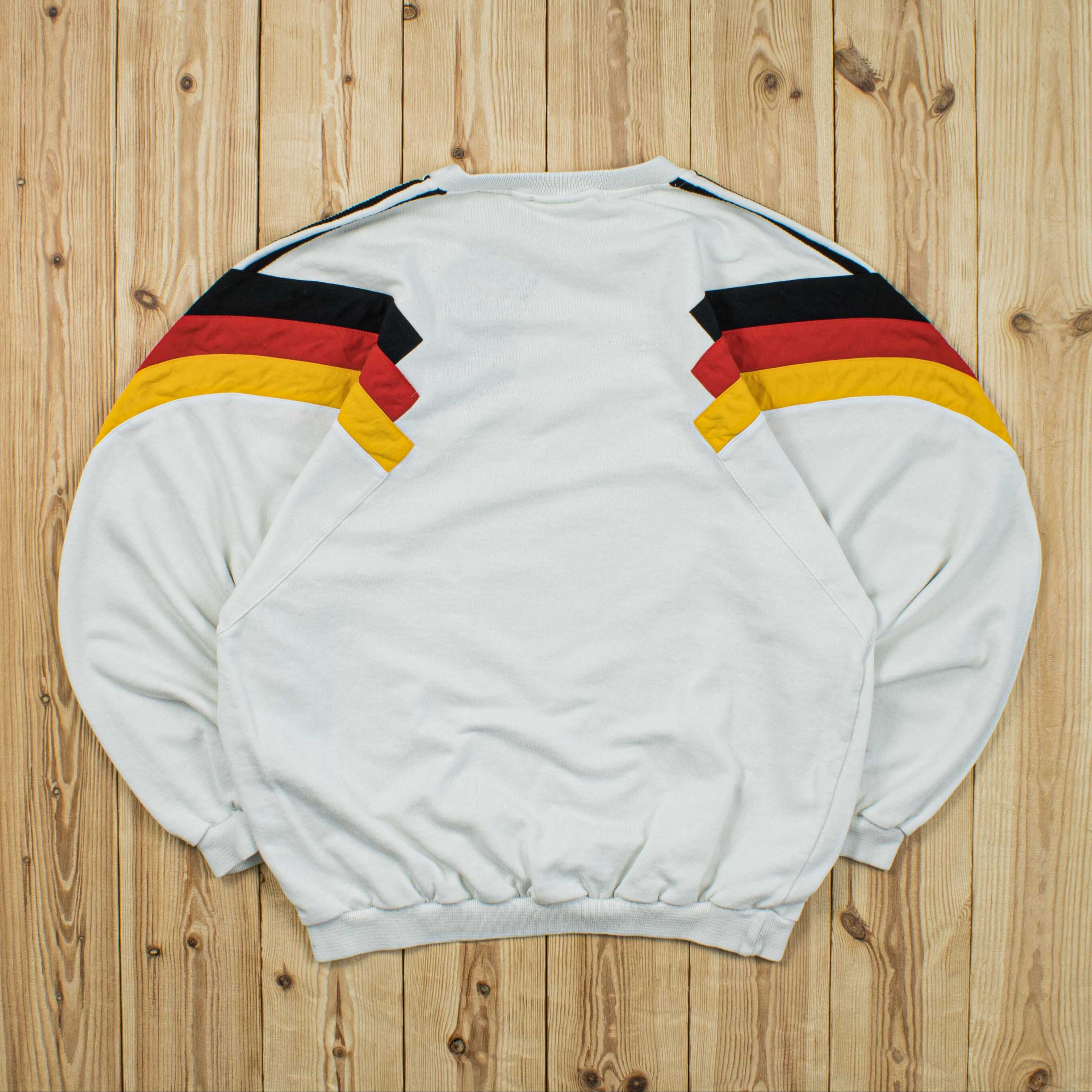 (S) 1996 Adidas Deutscher Fussball-Bund Embroidered Sweatshirt
