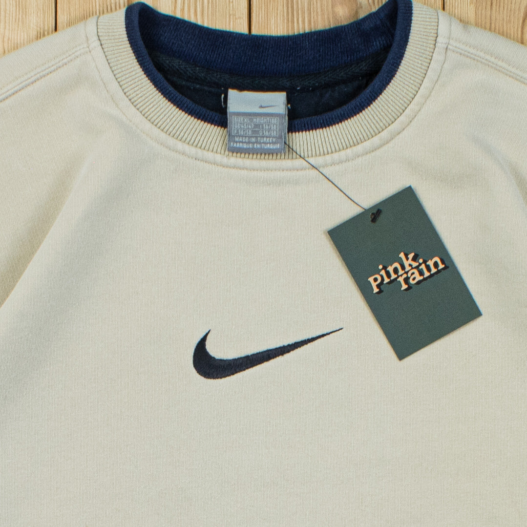 (L) Vintage Nike Swoosh Embroidered Sweatshirt