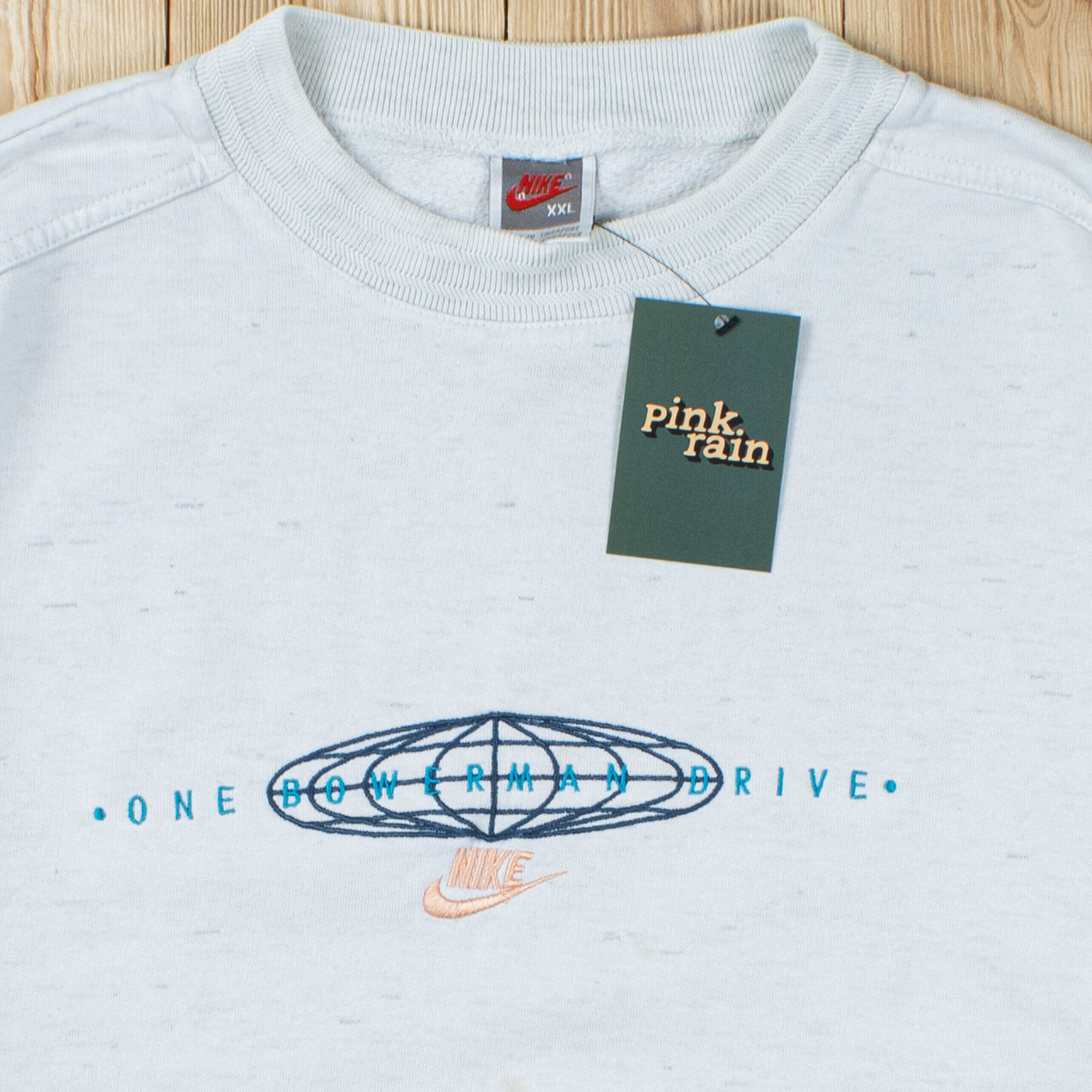 (XL) Vintage Nike One Bowerman Drive Embroidered Sweatshirt