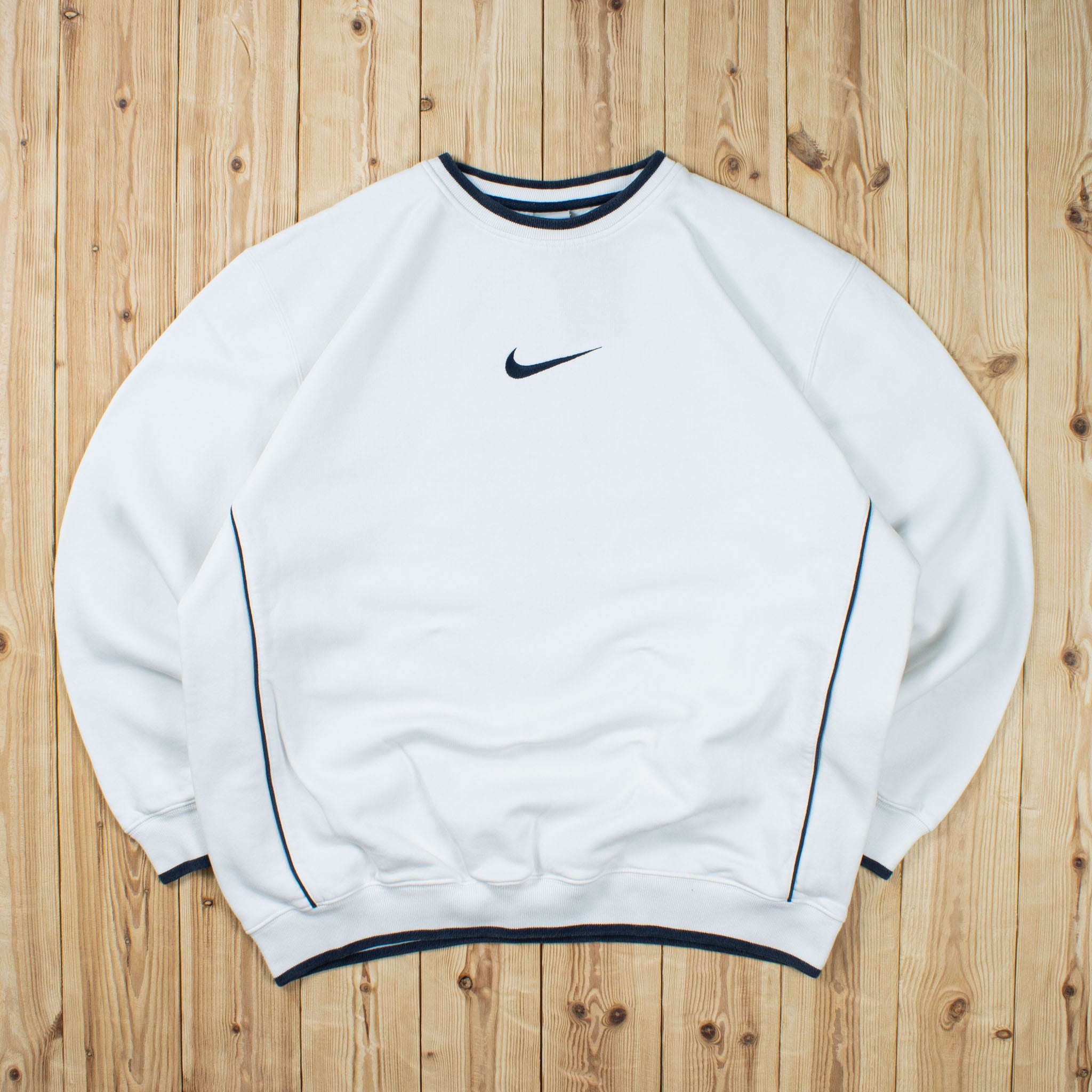 (XL) Vintage Nike Swoosh Embroidered Sweatshirt