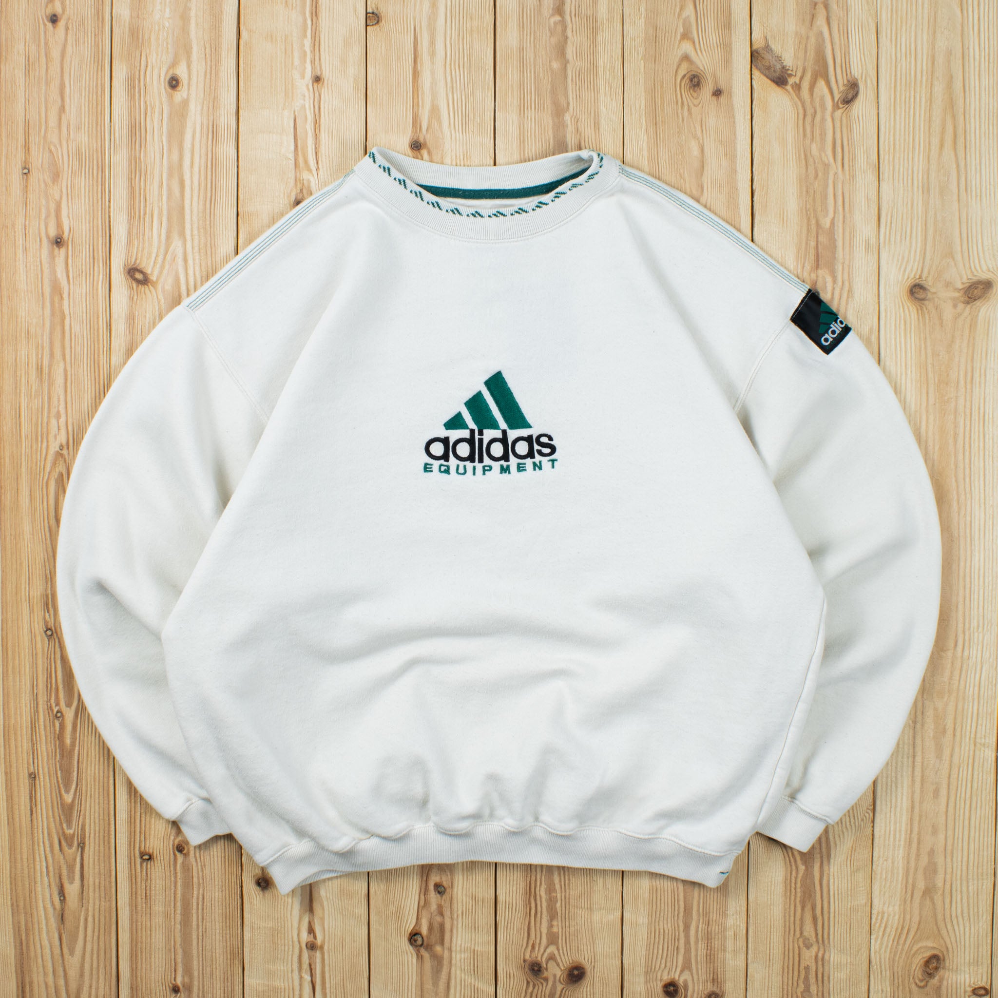 (M) Vintage Adidas Equipment Embroidered Sweatshirt