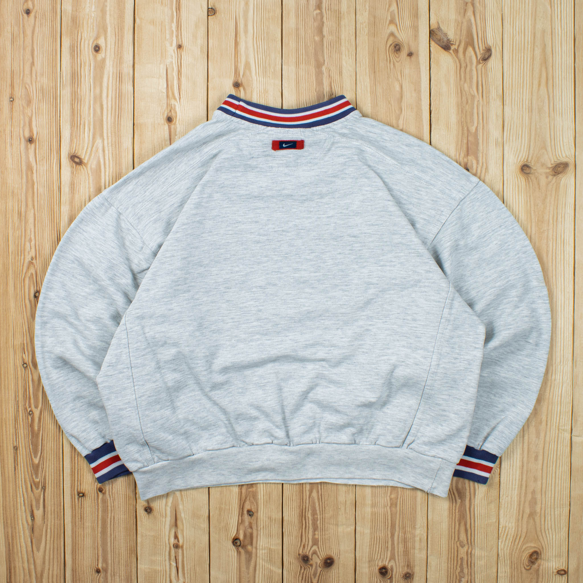 (S/M) Vintage Nike Swoosh Embroidered Sweatshirt