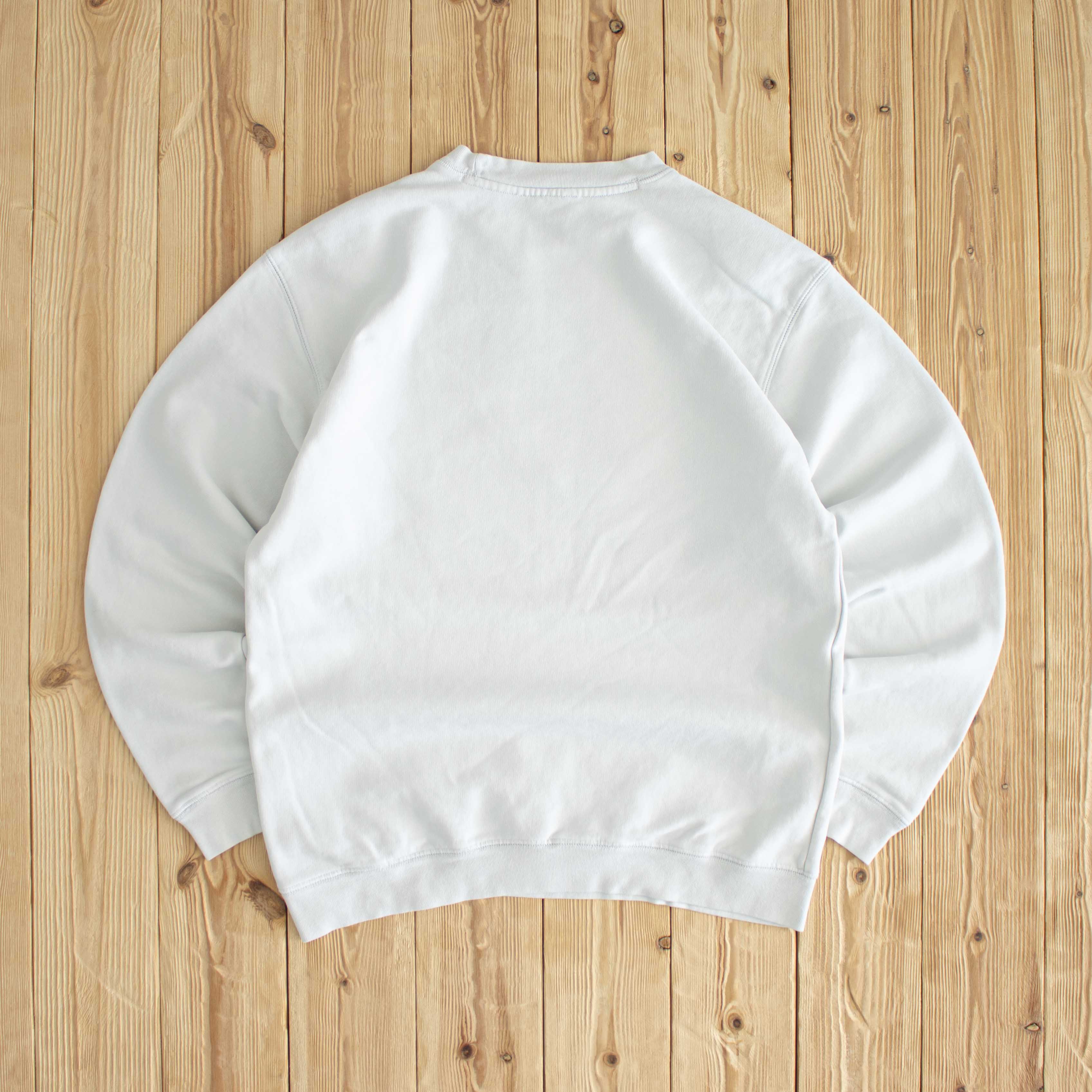 (M) Fila Vintage Embroidered Sweatshirt White