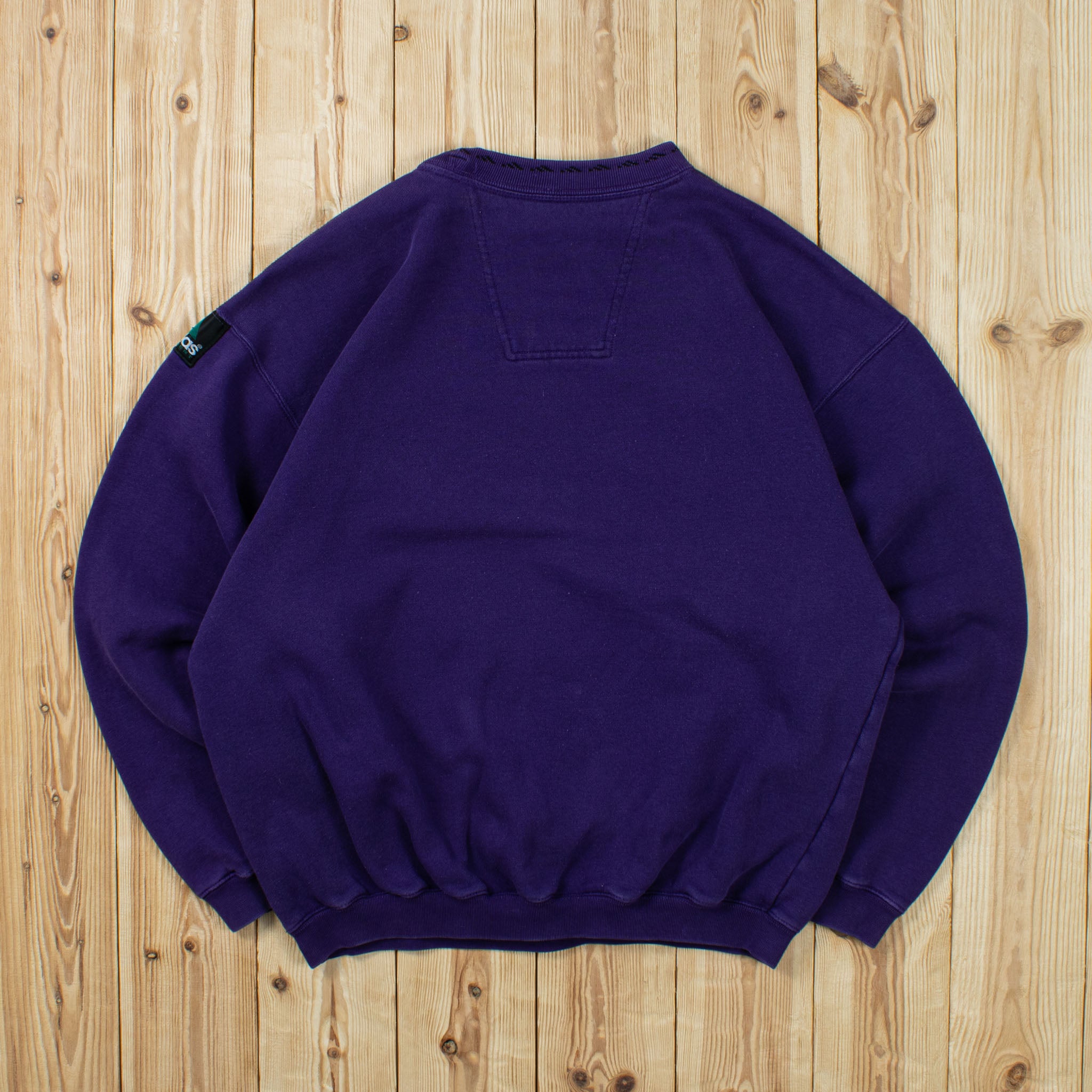 (S/M) Vintage Adidas Equipment Embroidered Sweatshirt