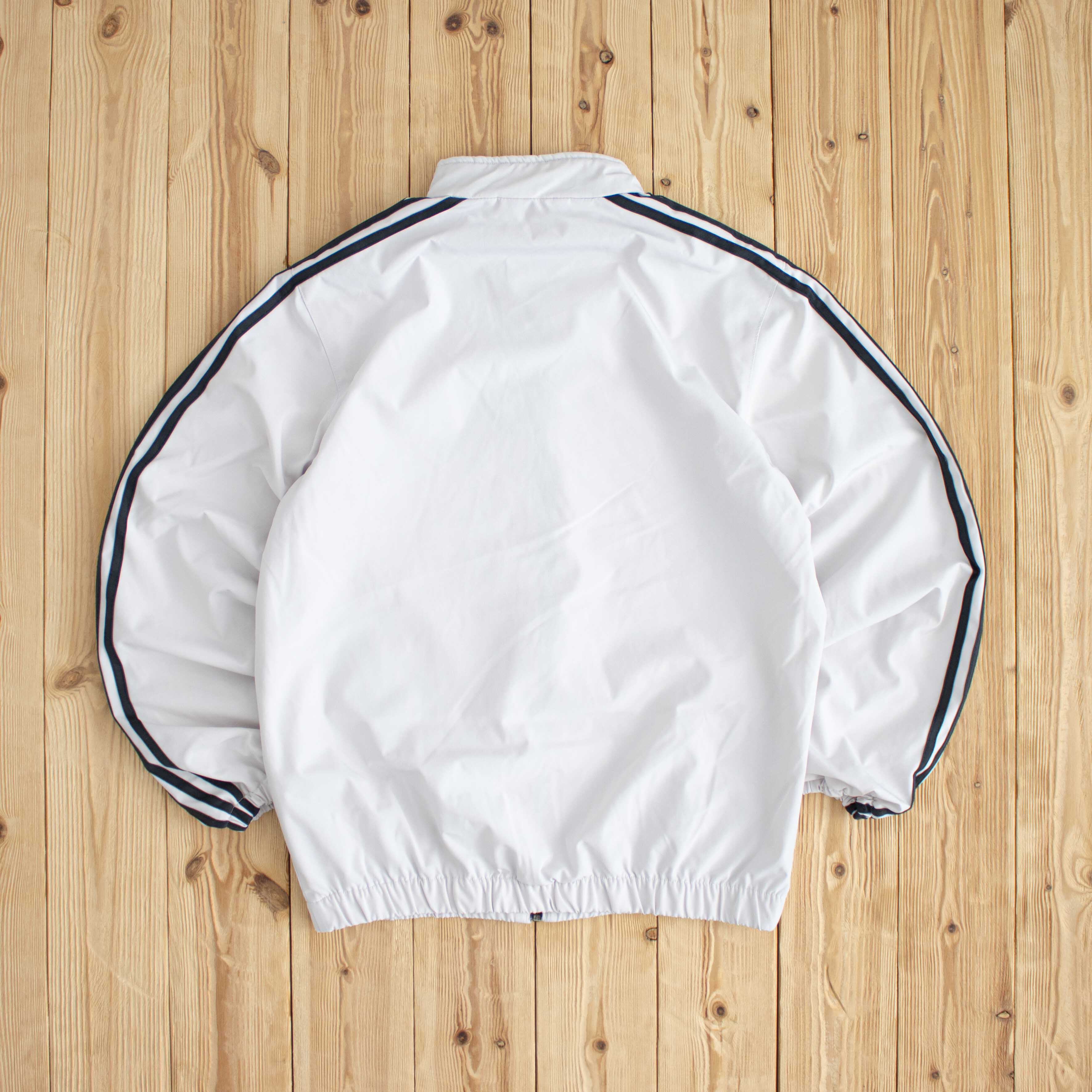 (M) Adidas Vintage Embroidered Jacket White
