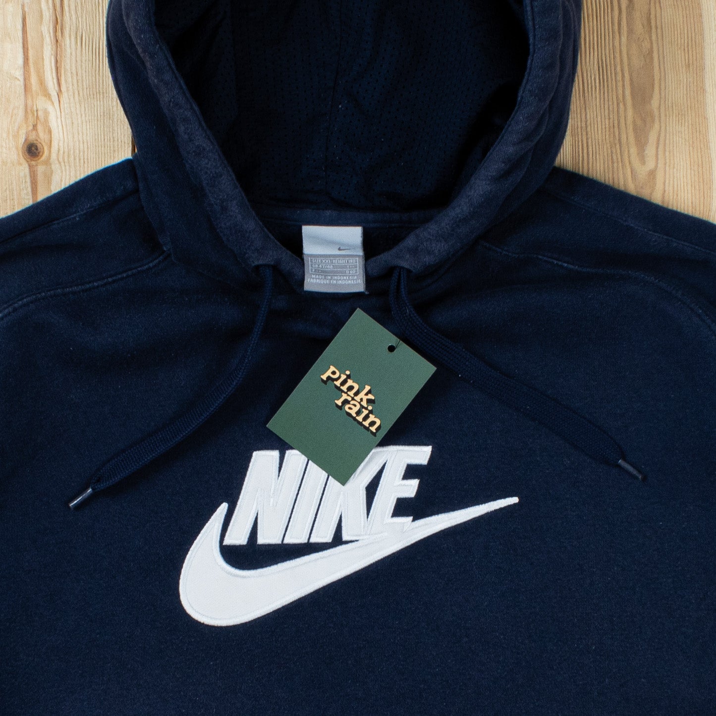(XL) Vintage Nike Logo Embroidered Hoodie