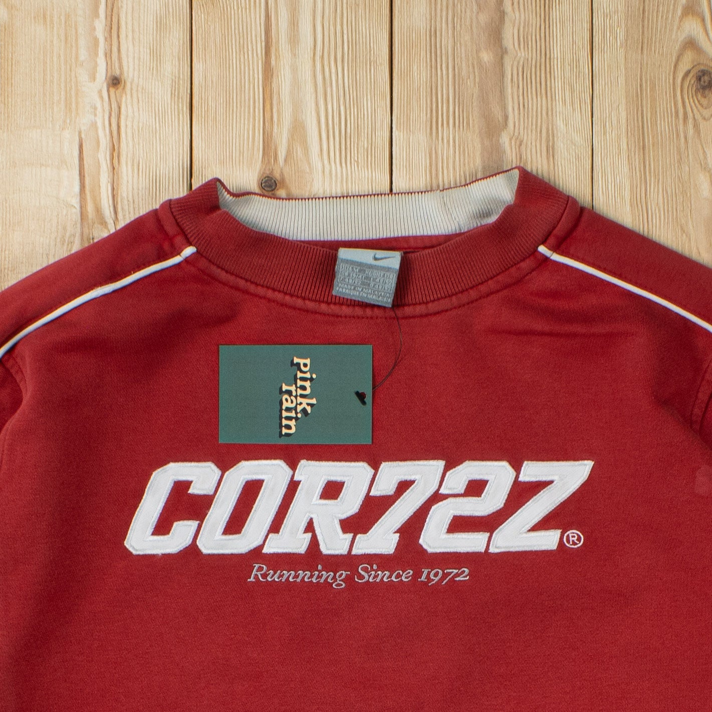 (M) Vintage Nike Cortez Embroidered Sweatshirt