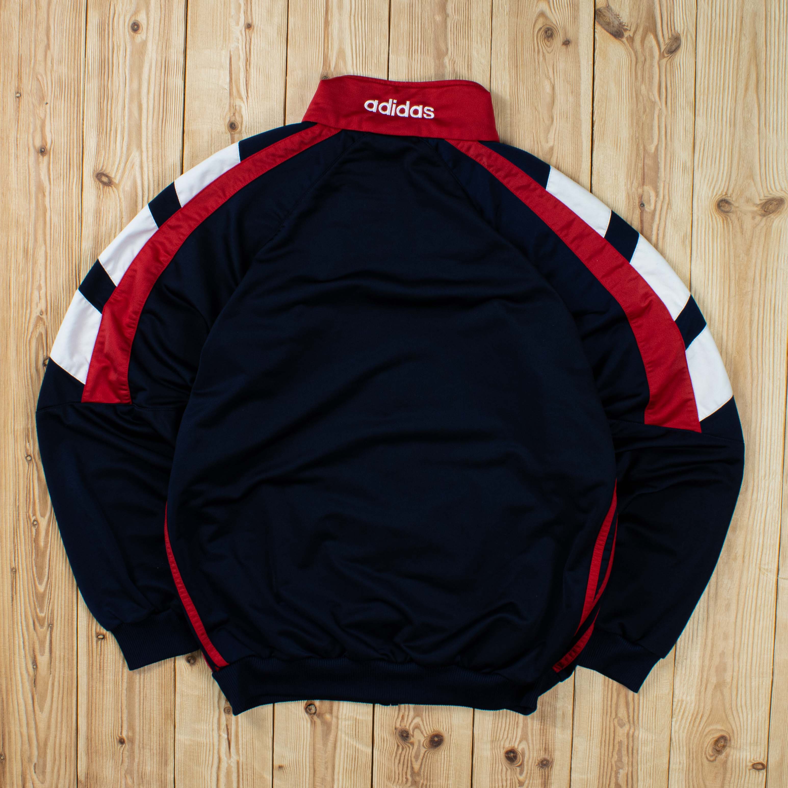 (M) Vintage Adidas Embroidered Full-Zip