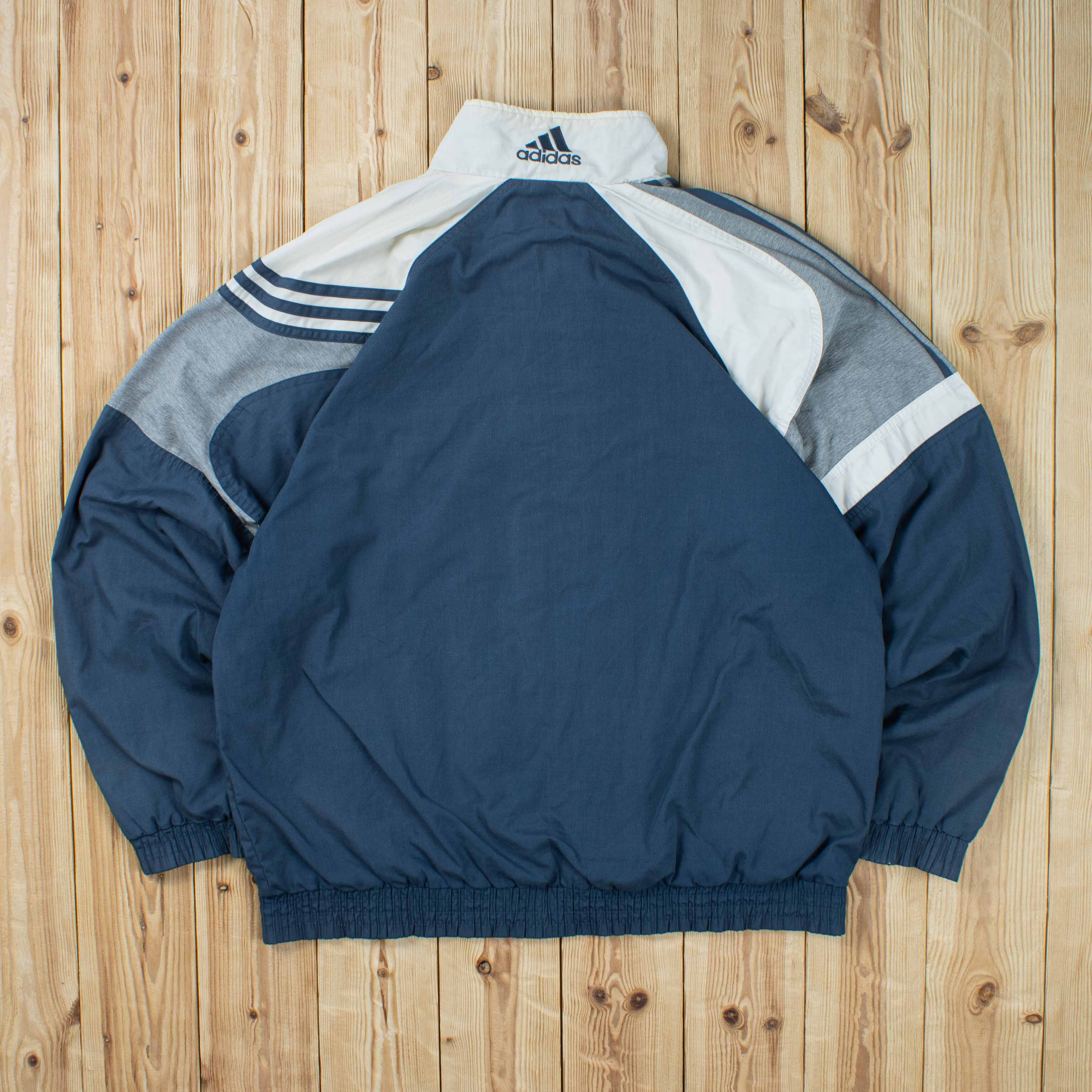 (M/L) Vintage Adidas Essential Embroidered Jacket