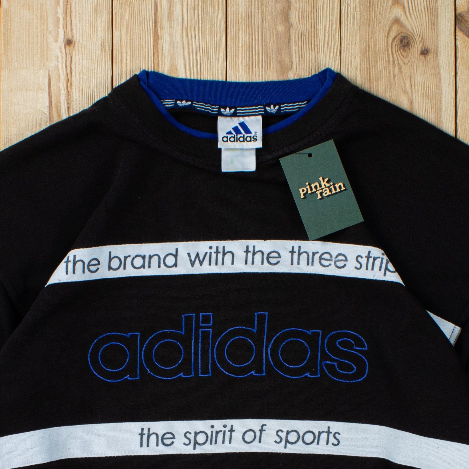 (L) Vintage Adidas The Brand With Three Stripes Sweatshirt