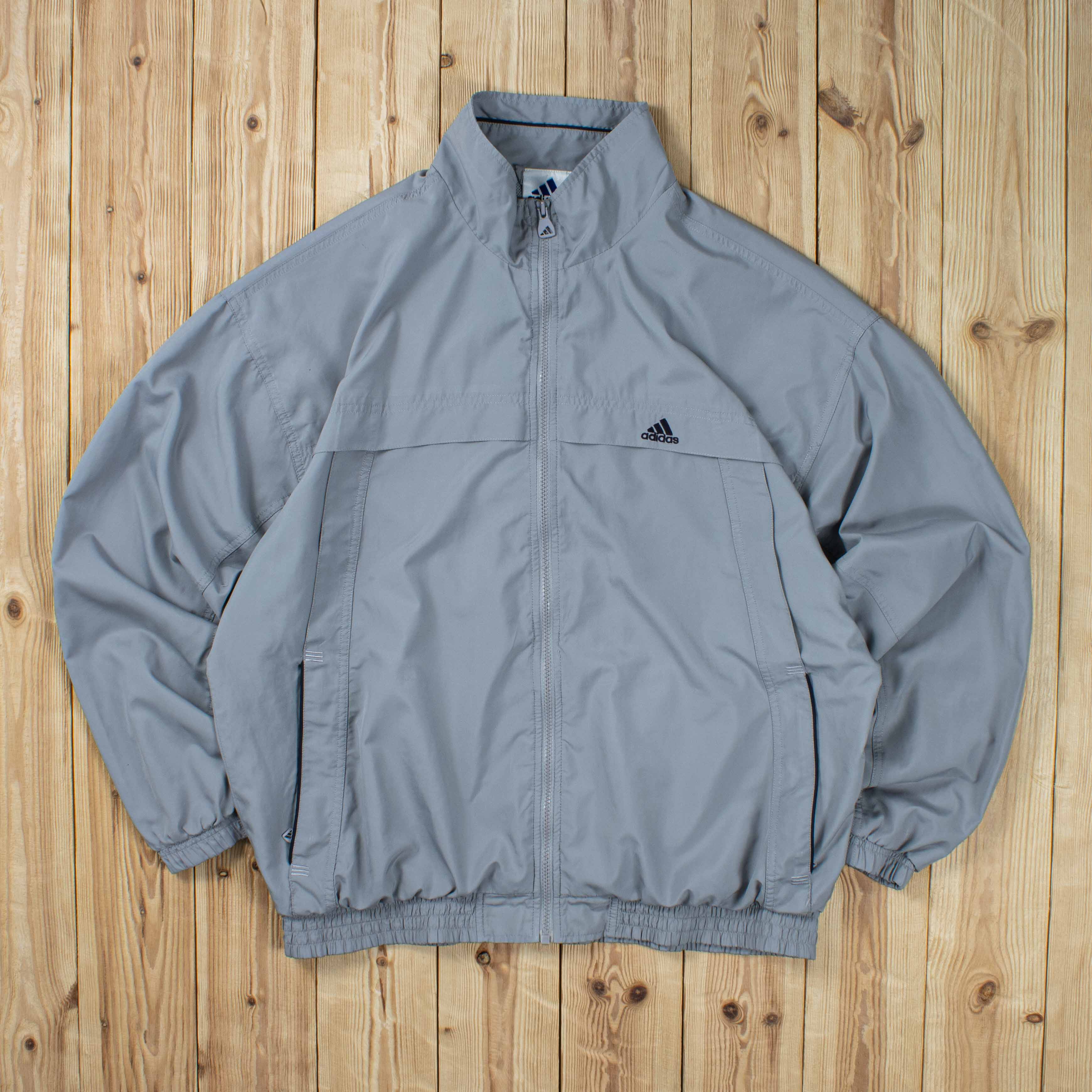 (L) Vintage Adidas Embroidered Jacket