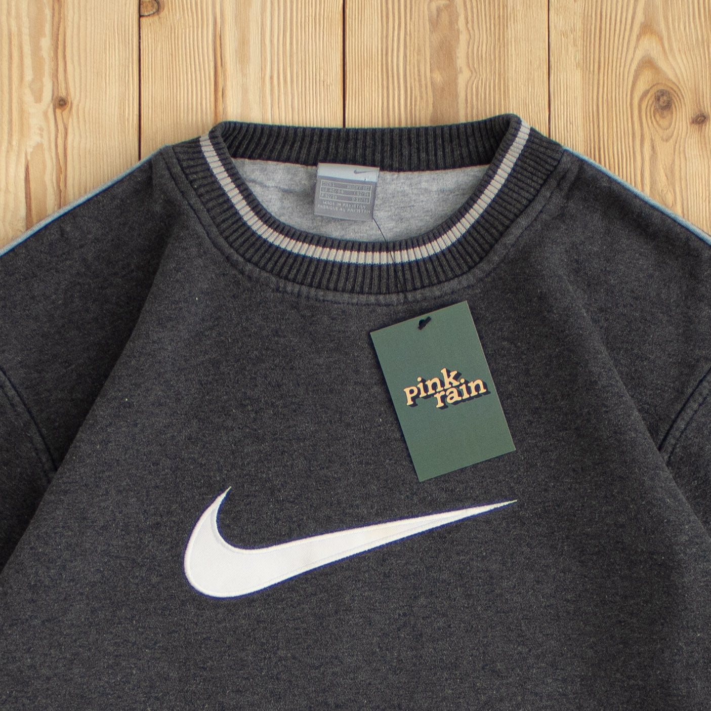 (M) Vintage Nike Swoosh Embroidered Sweatshirt