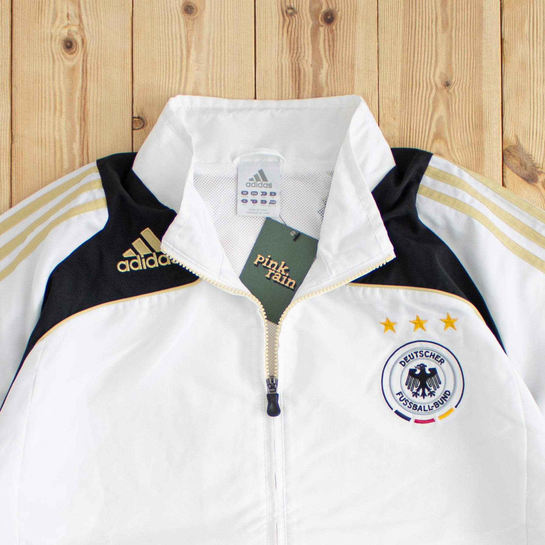 (XL) Vintage Adidas Deutscher Fussball-Bund Embroidered Jacket
