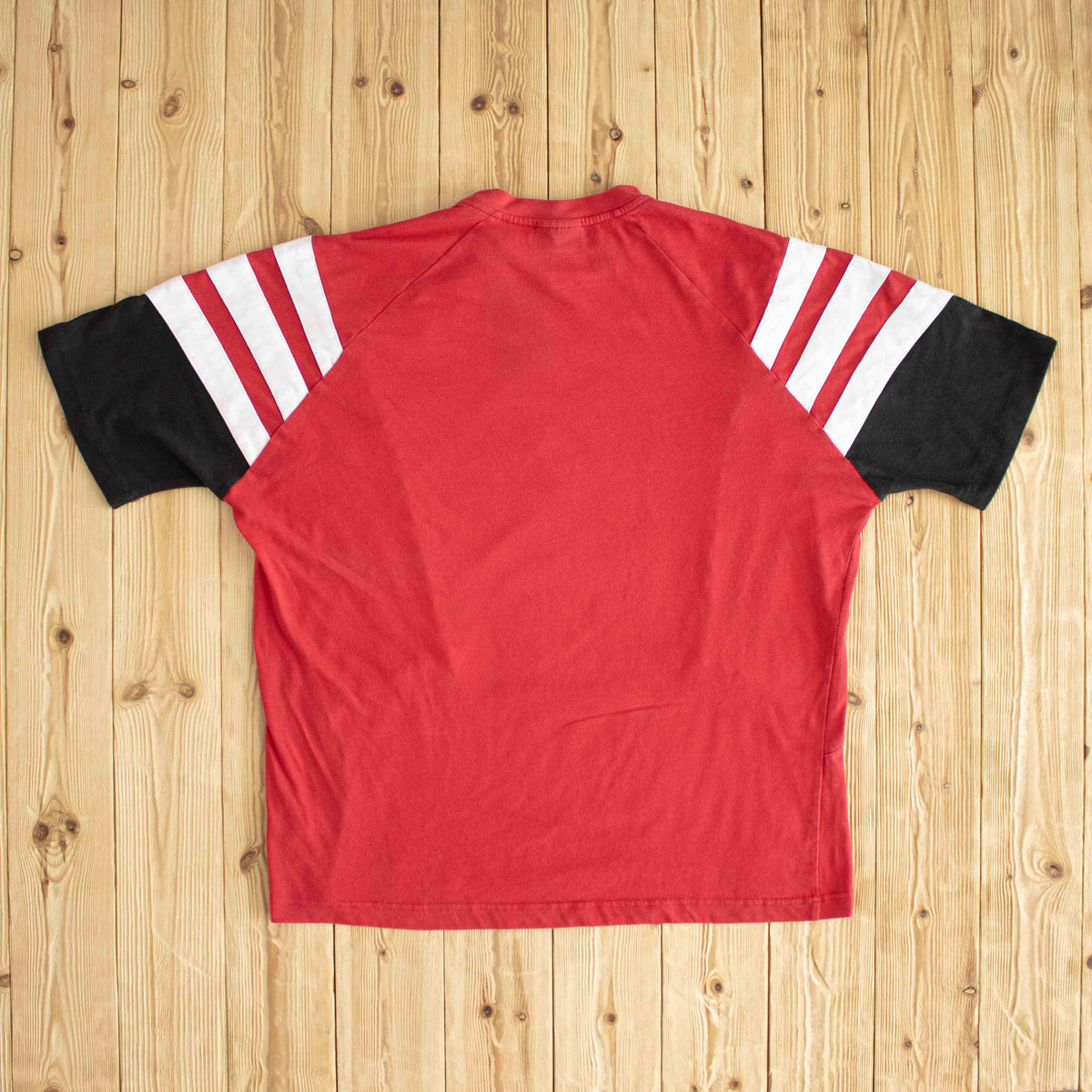(L/XL) Adidas x Aphex Twin Vintage Embroidered T-Shirt Red