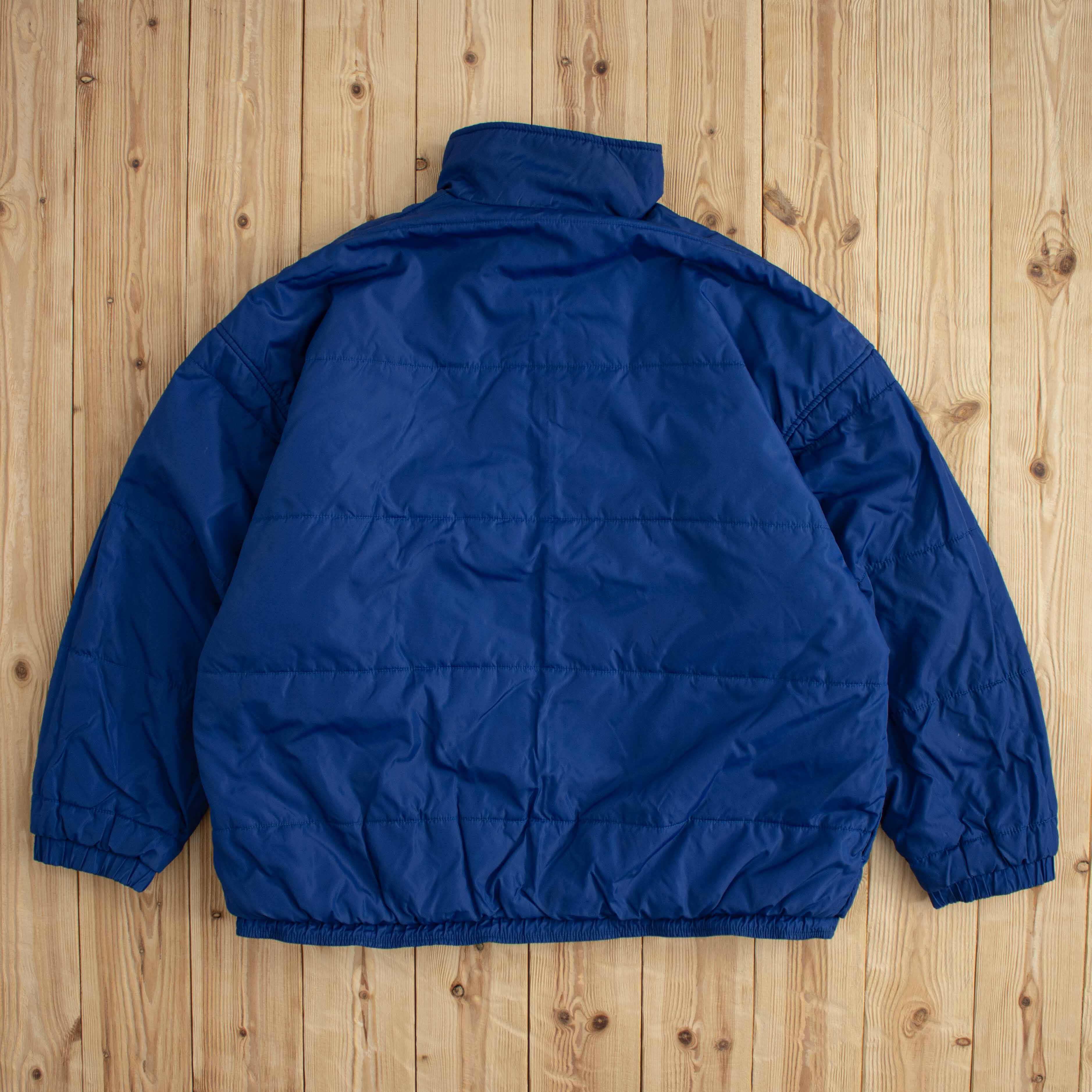 (L) Vintage Nike Embroidered Reversible Puffer Jacket