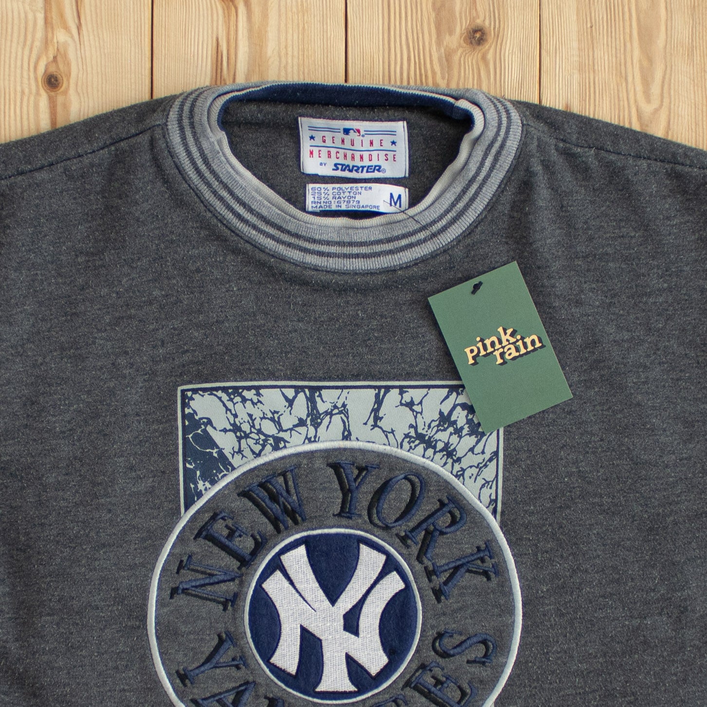 (S) Vintage Starter New York Yankees Embroidered Sweatshirt