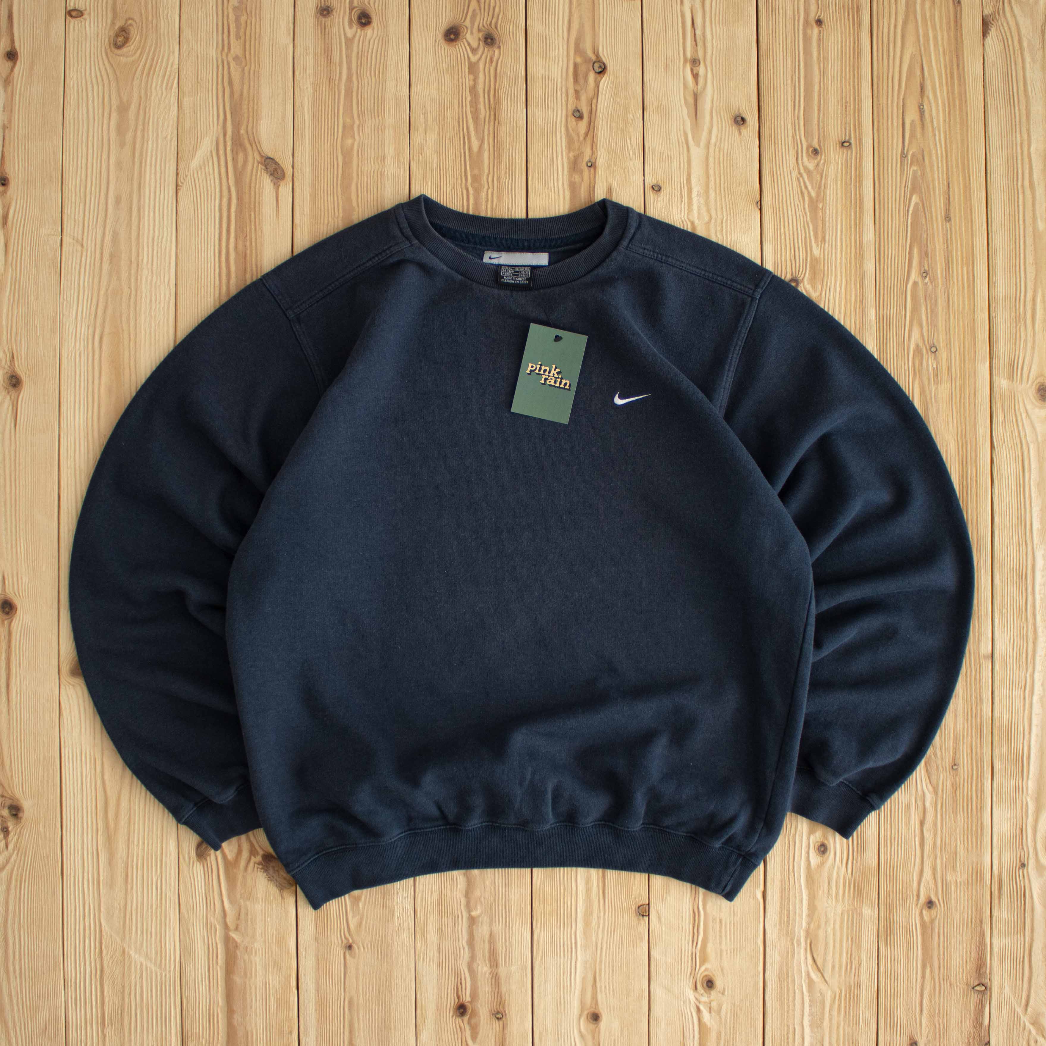 (M) Nike Vintage Essential Embroidered Sweatshirt Blue