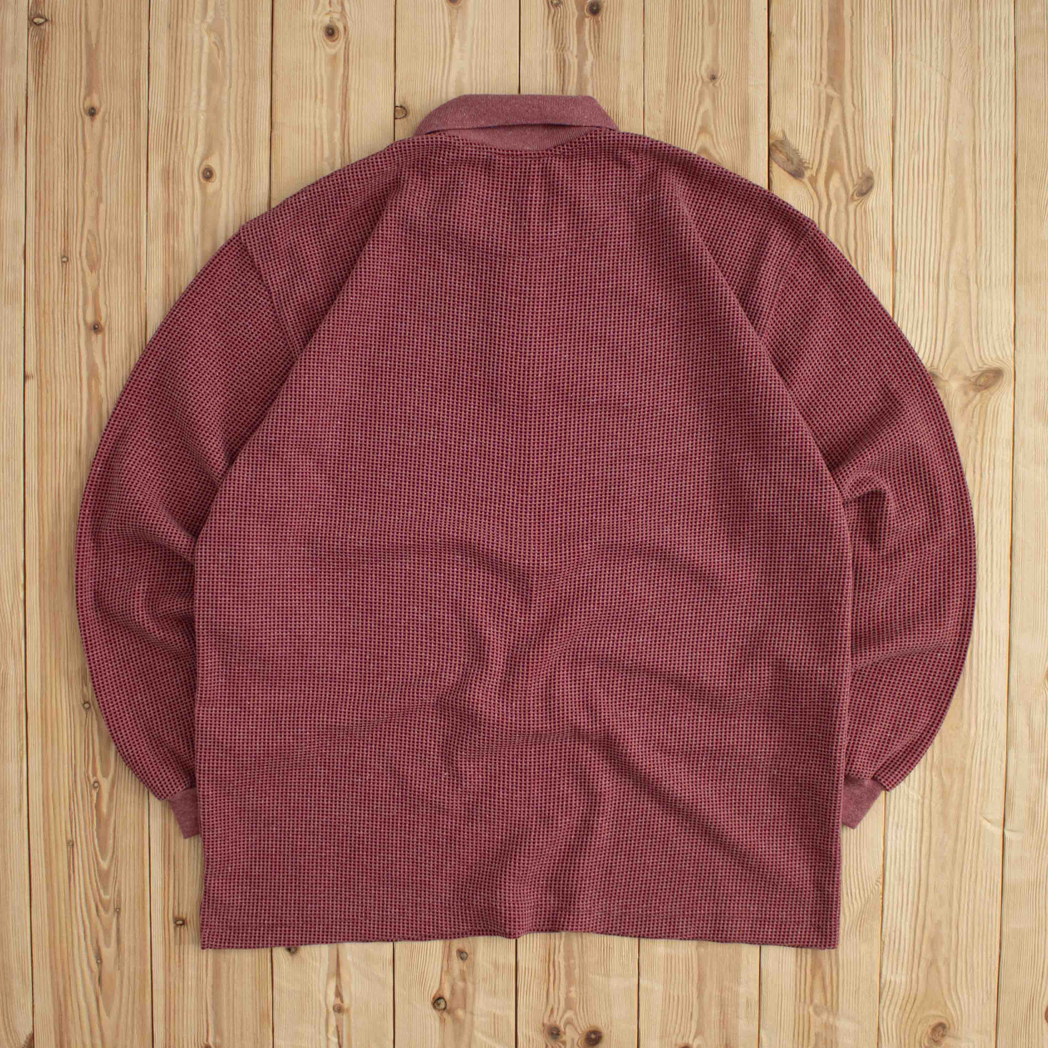 (M) Vintage Adidas Equipment Embroidered Button Up Sweatshirt