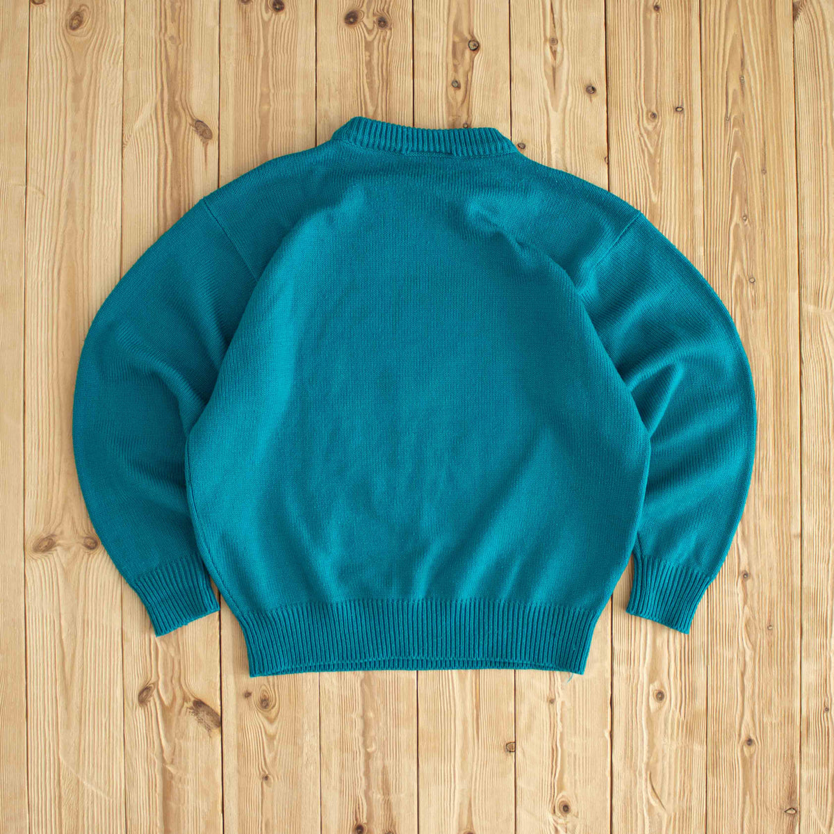 (M) Hugo Boss Golf & Country Club Vintage Embroidered Sweater Blue