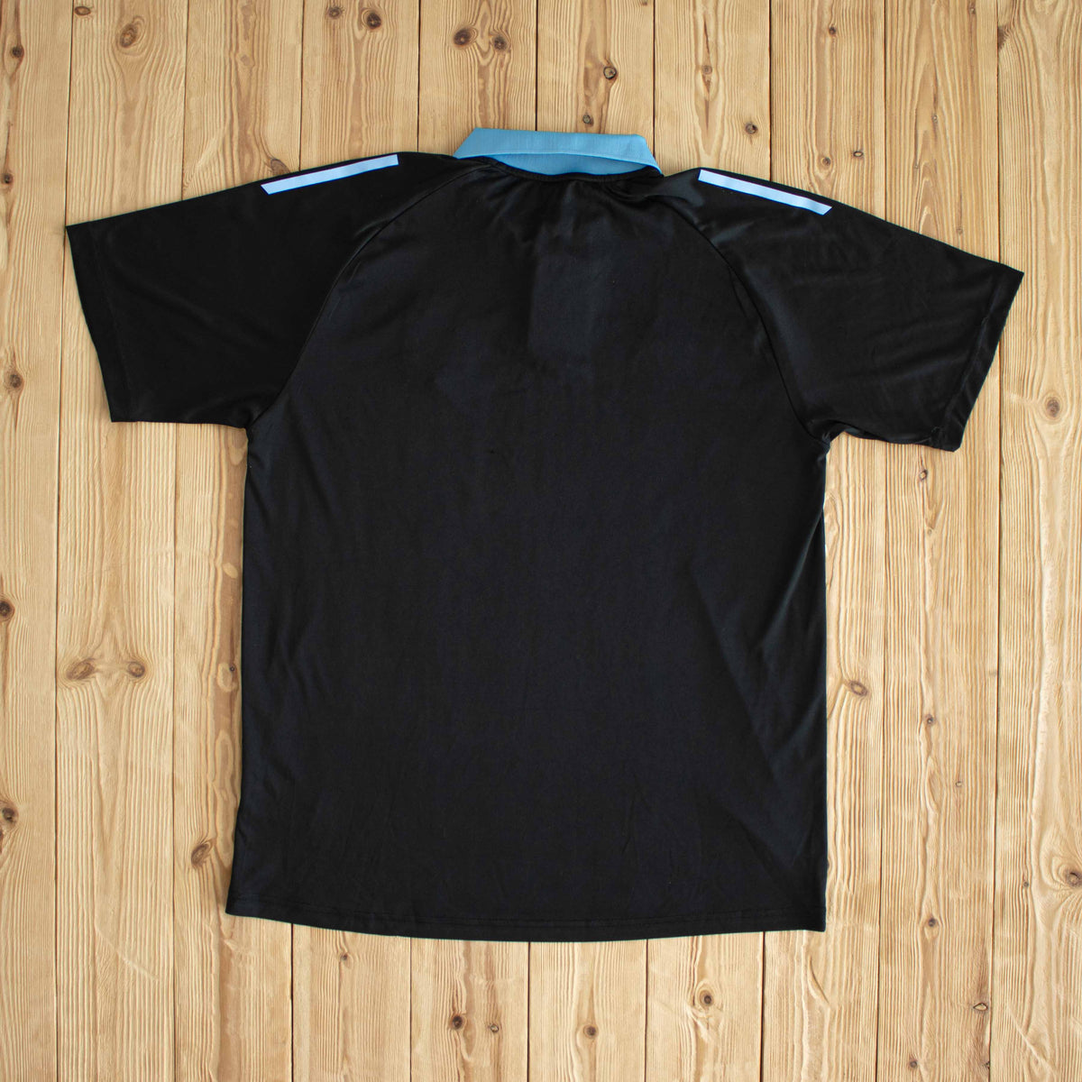 (L) Adidas Argentina Embroidered Polo T-Shirt Black