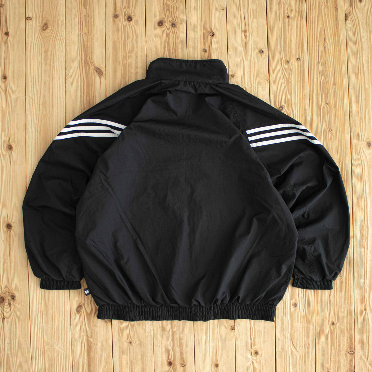 (M/L) Adidas Vintage Essential Embroidered Jacket Black