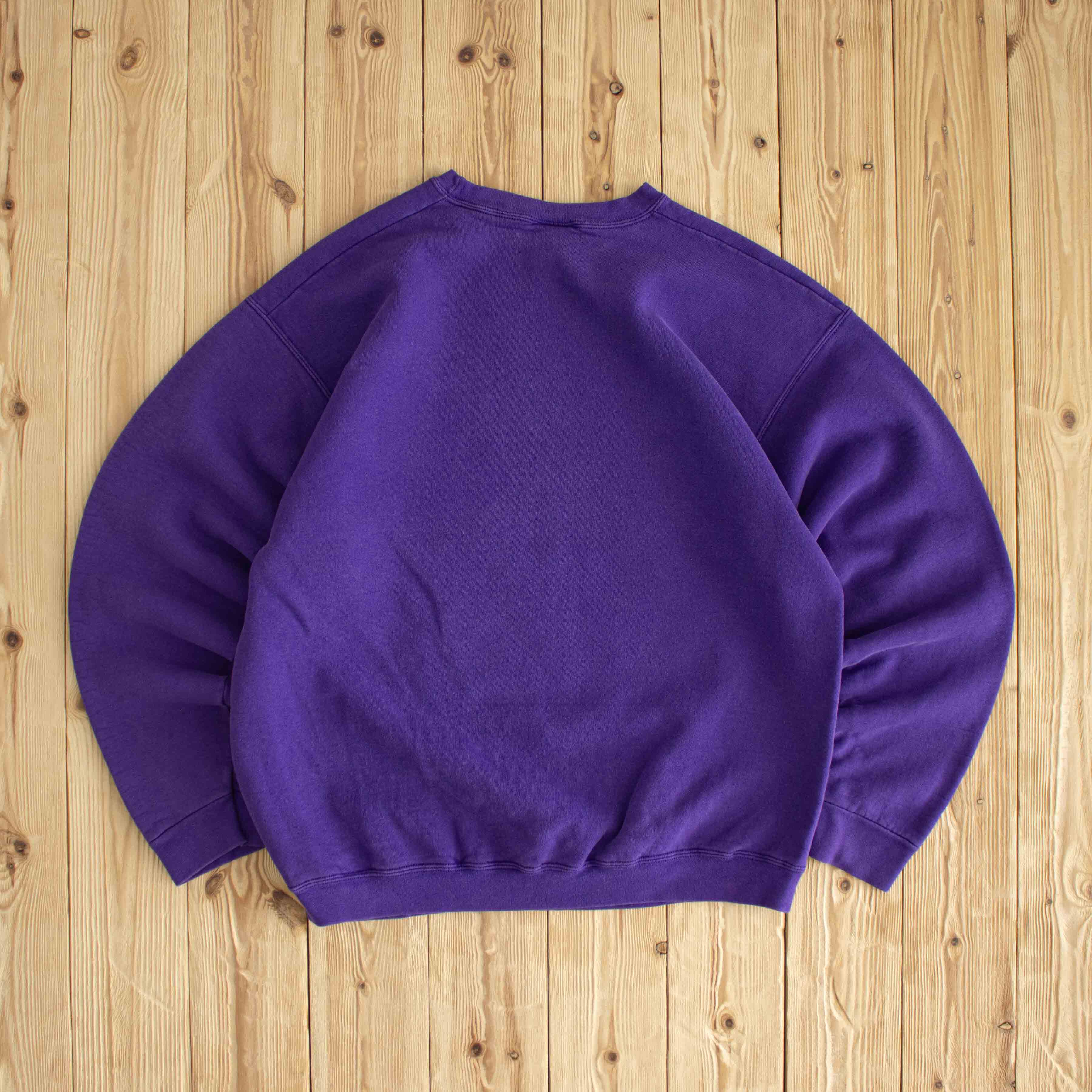 (M/L) Pro Player Utah Jazz Vintage Sweatshirt Purple