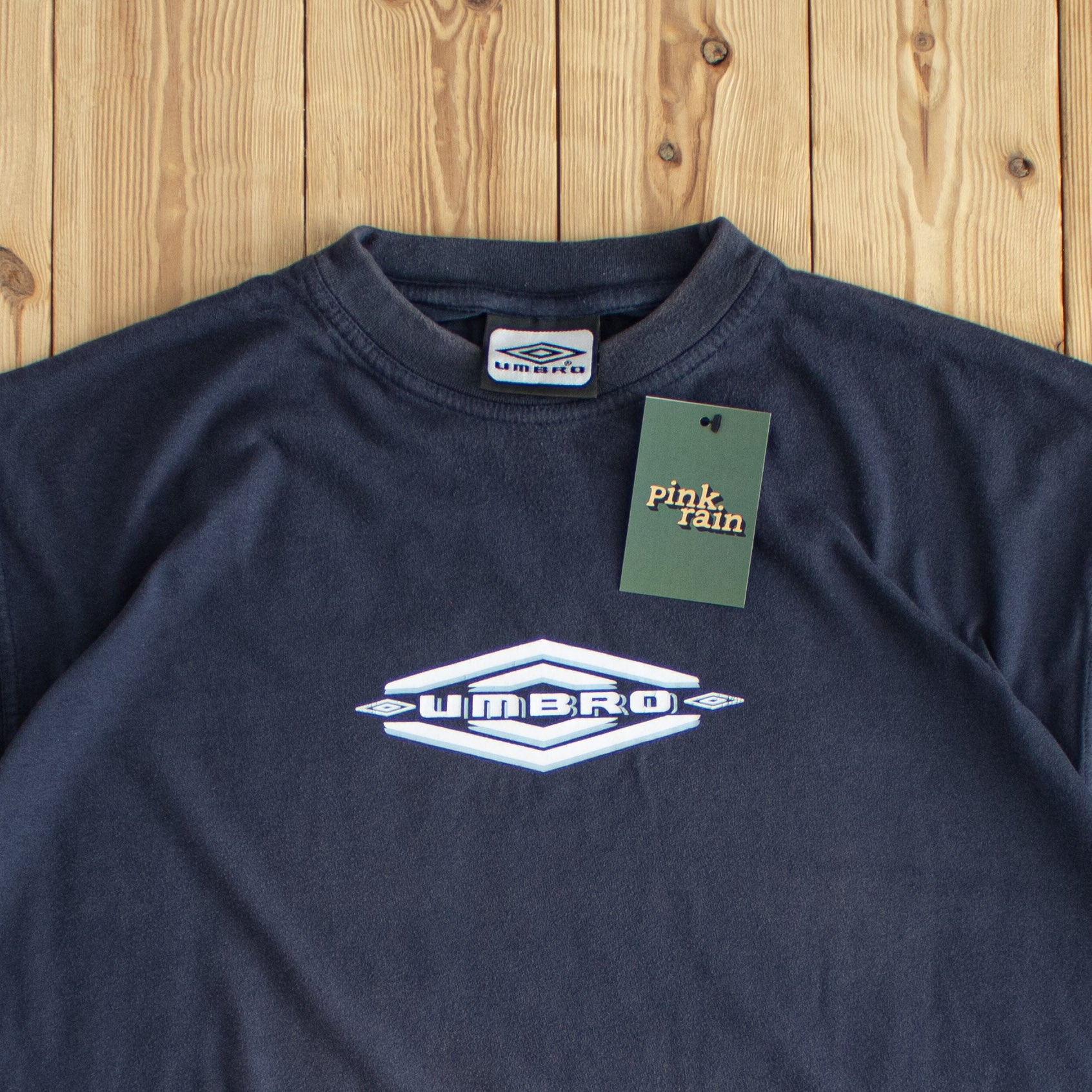 (XL) Umbro Vintage T-Shirt Blue