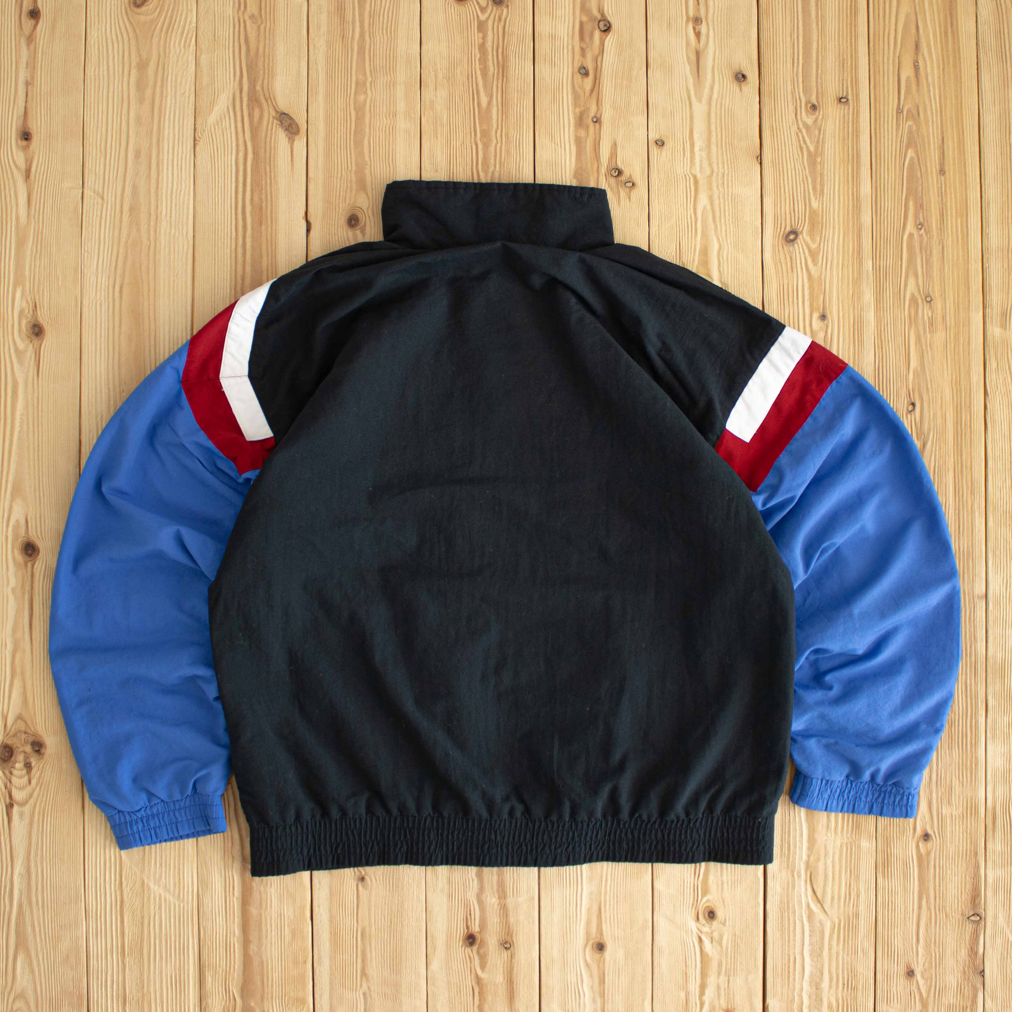 (M) Adidas Vintage Embroidered Jacket Blue