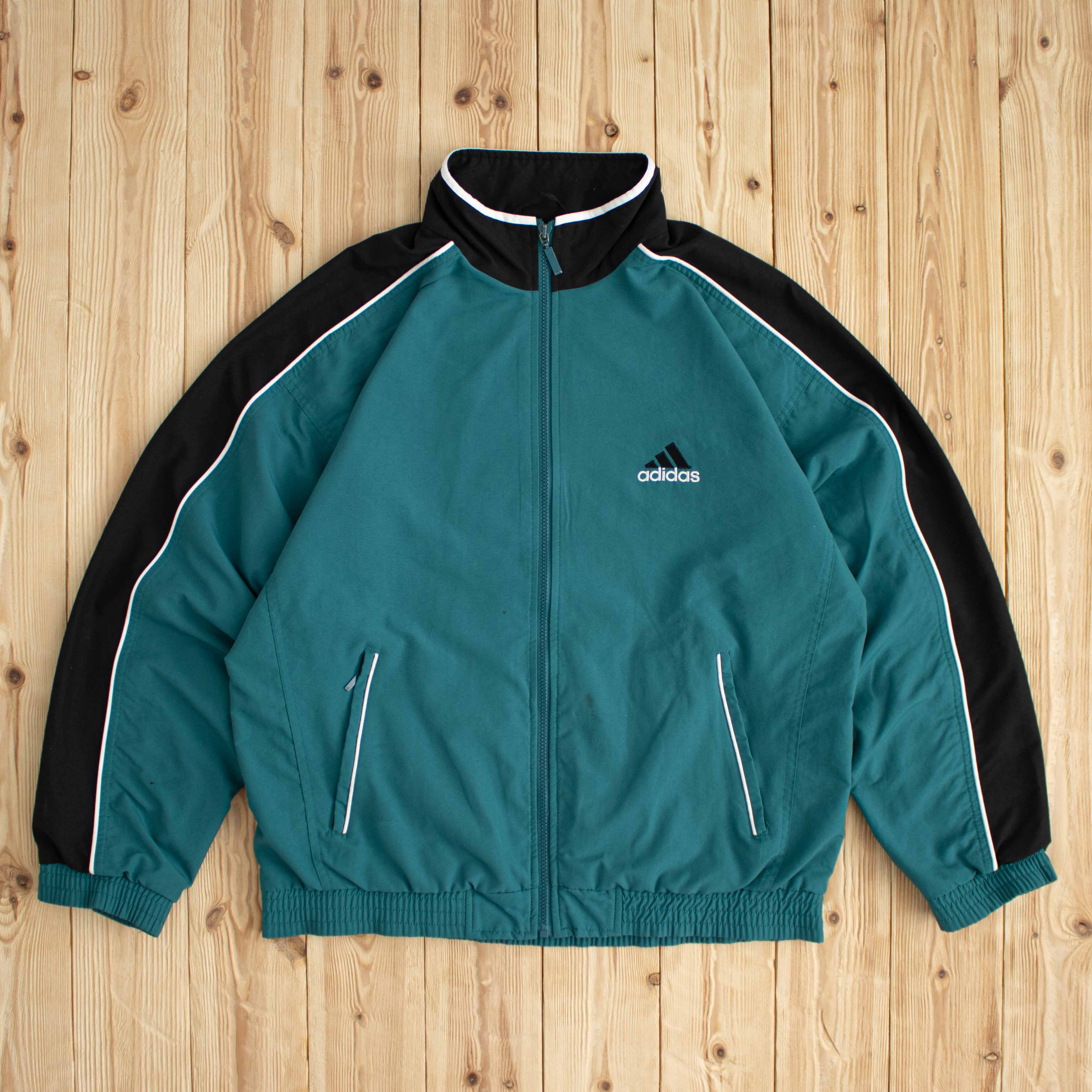 (M) Vintage Adidas Essential Embroidered Jacket