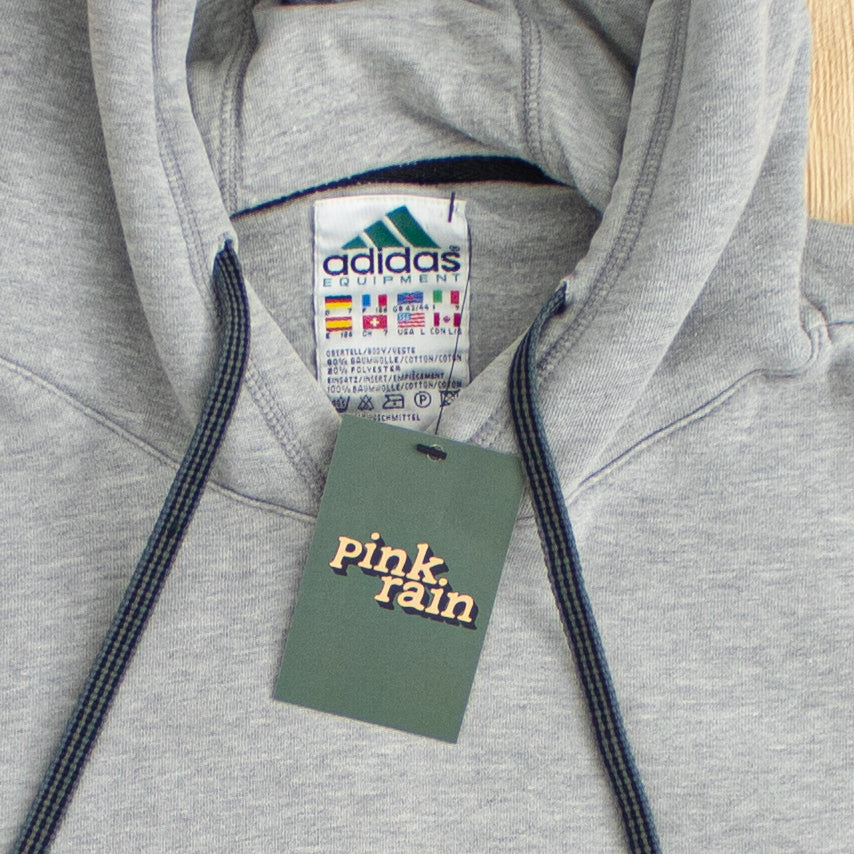 (L) Vintage Adidas Equipment Embroidered Hoodie