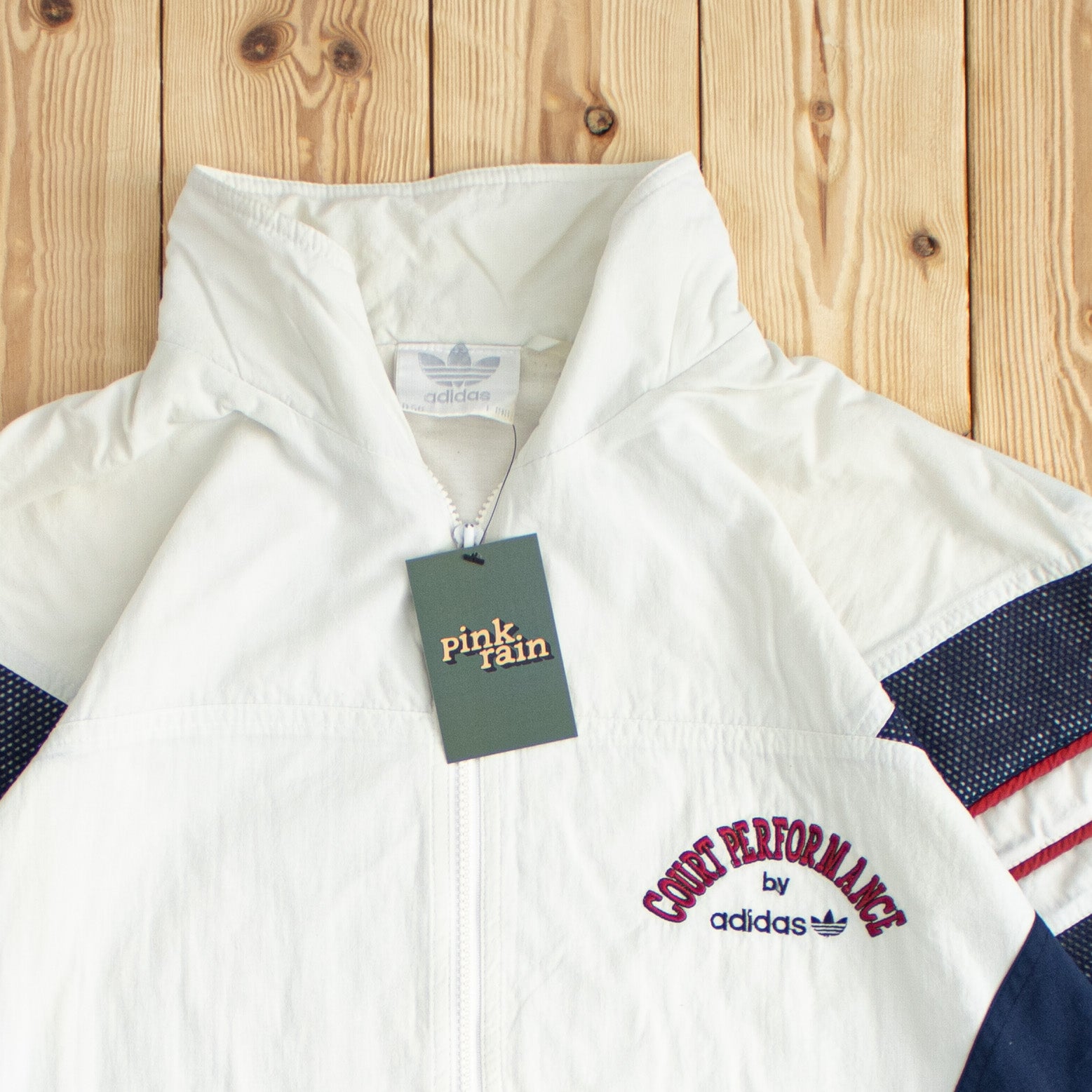 (XL) Vintage Adidas Court Performance Embroidered Jacket