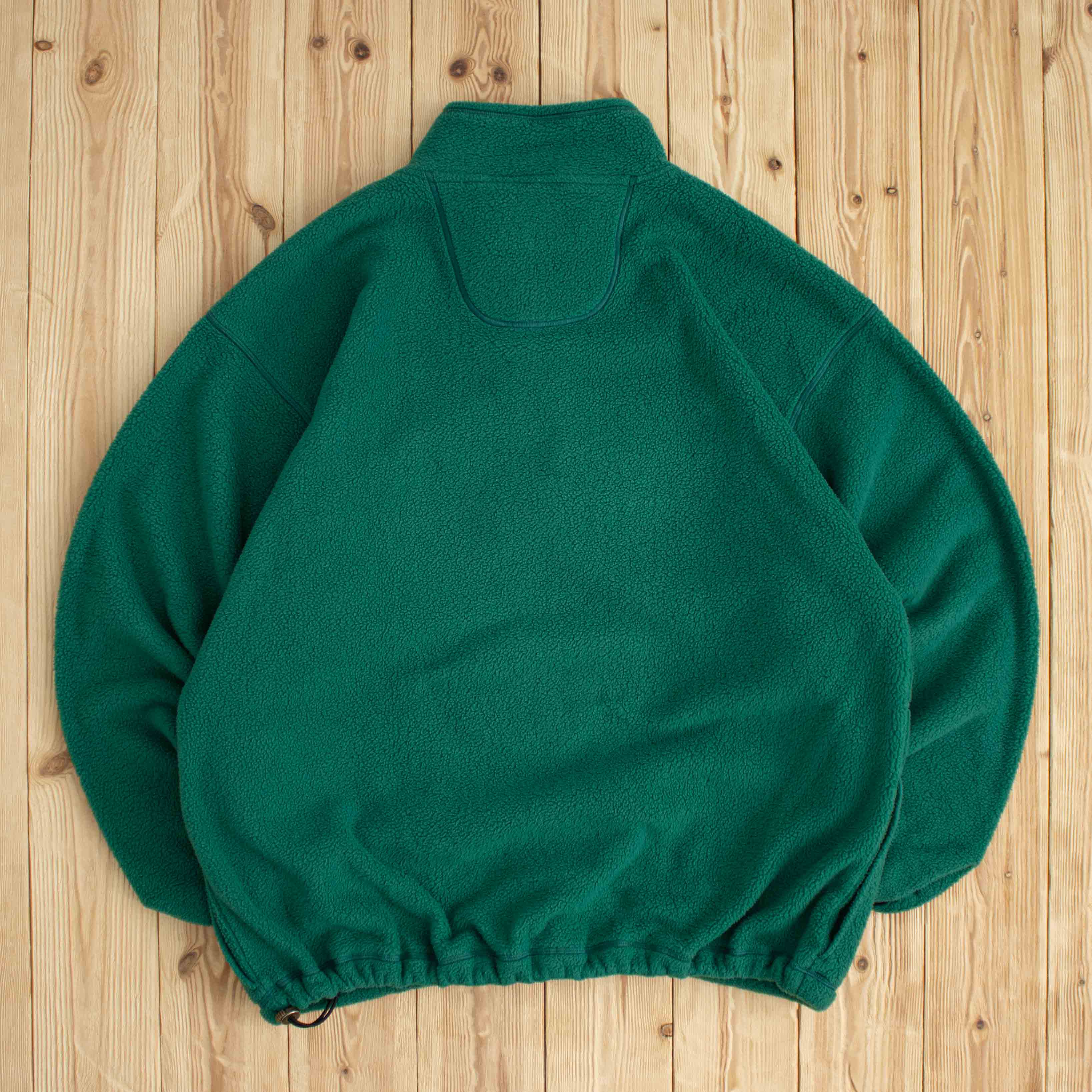 (L) Vintage Adidas Equipment Embroidered Fleece Quarter-Zip