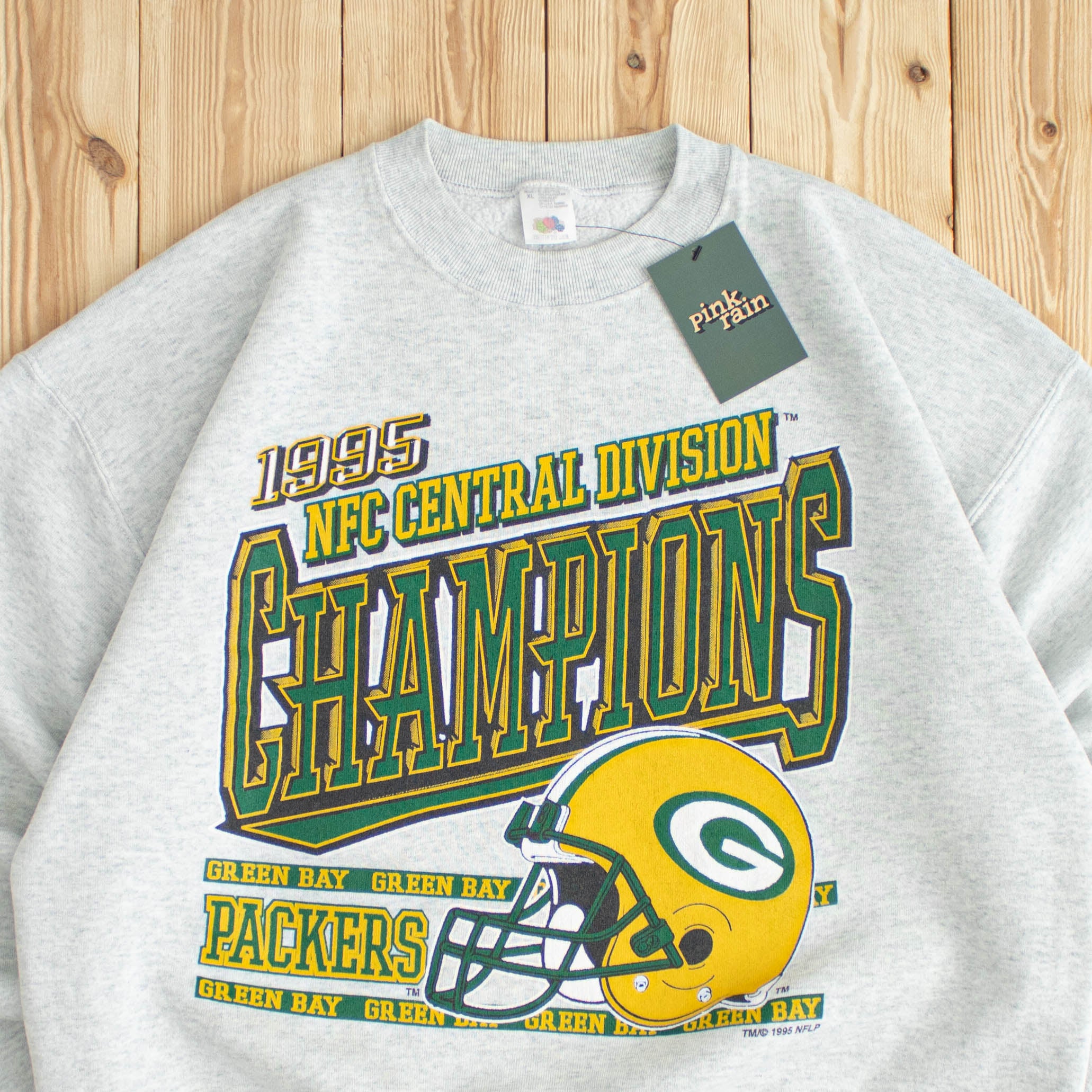(M) 1995 NFC Champions Packers Sweatshirt