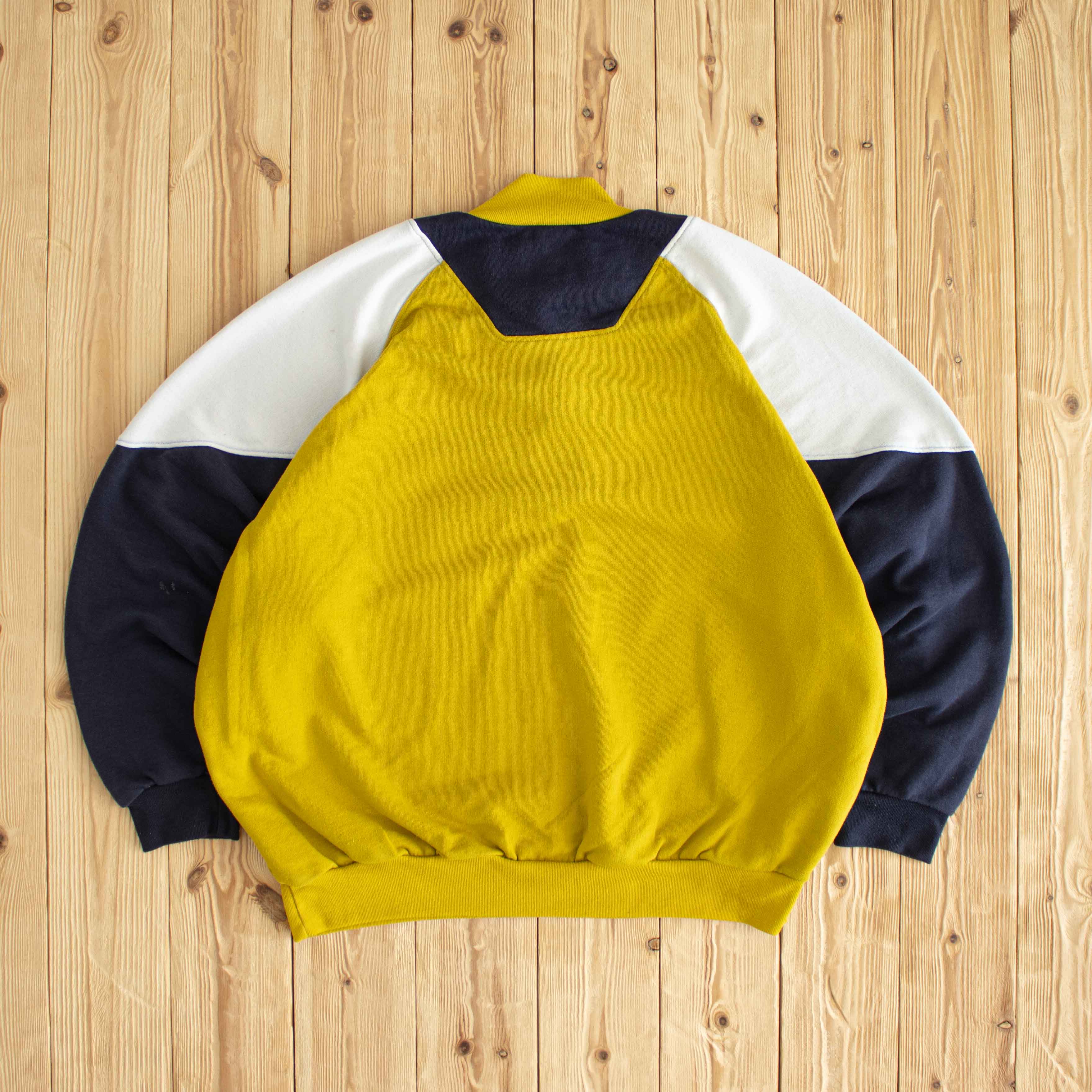 (L/XL) Puma Sport Vintage Quarter-Zip Yellow