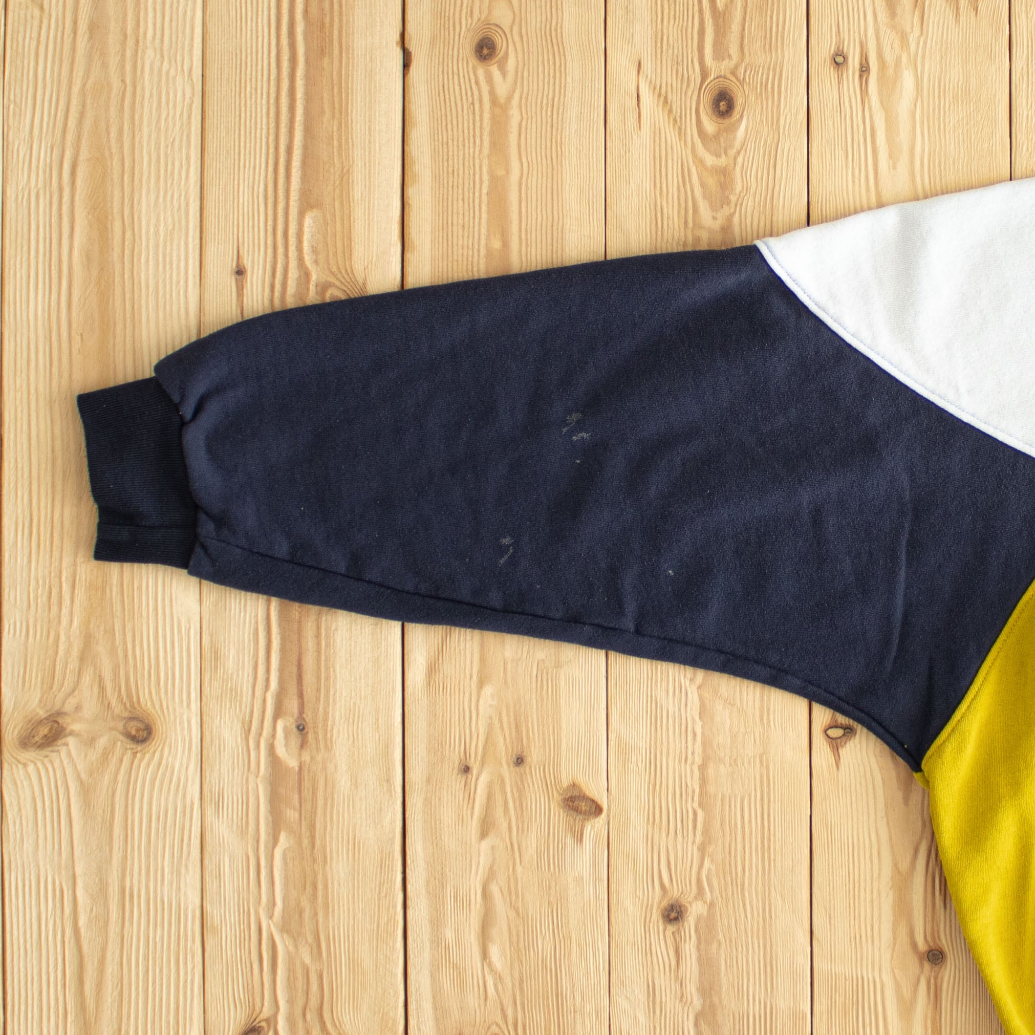 (L/XL) Puma Sport Vintage Quarter-Zip Yellow