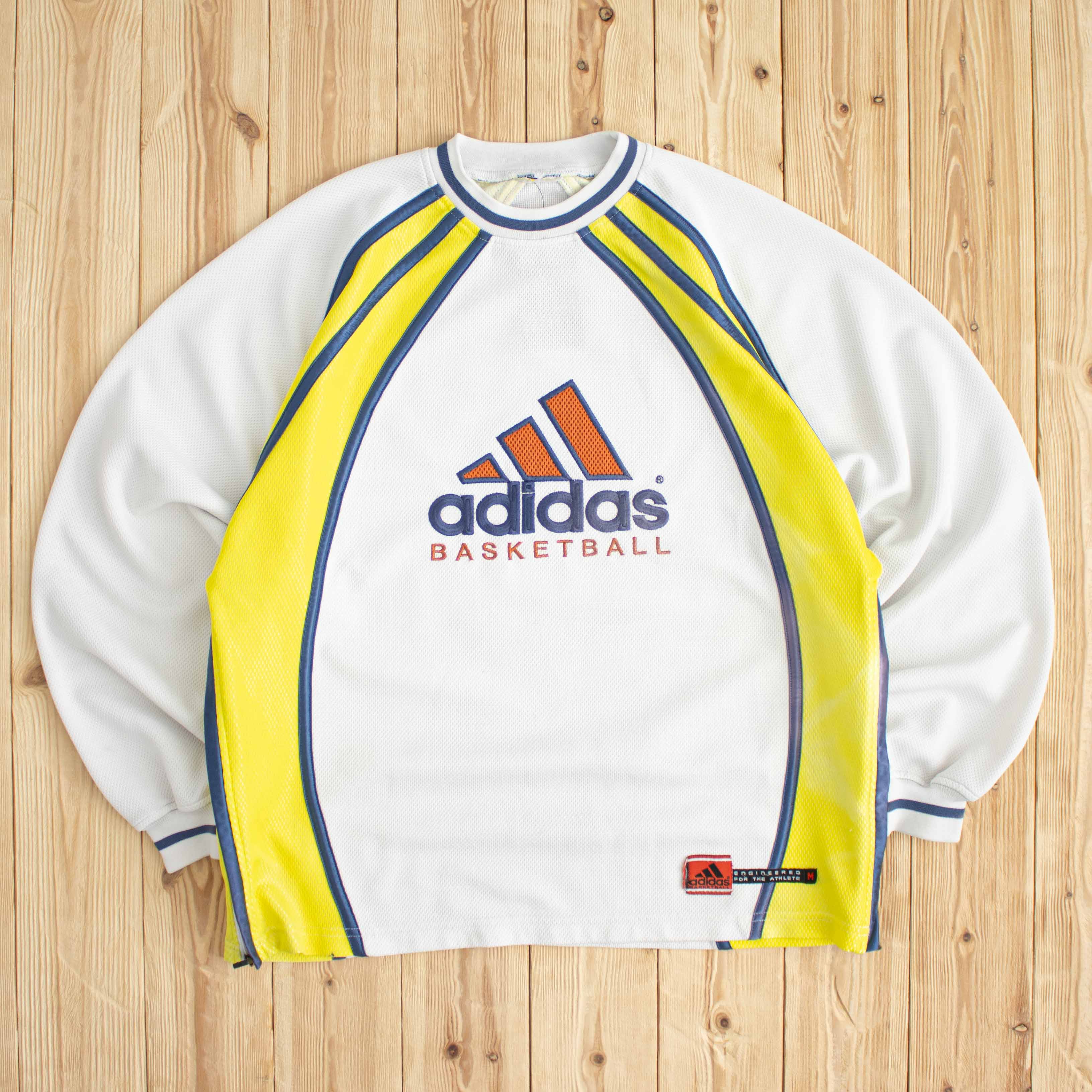 (M) Vintage Adidas Basketball Embroidered Sweatshirt