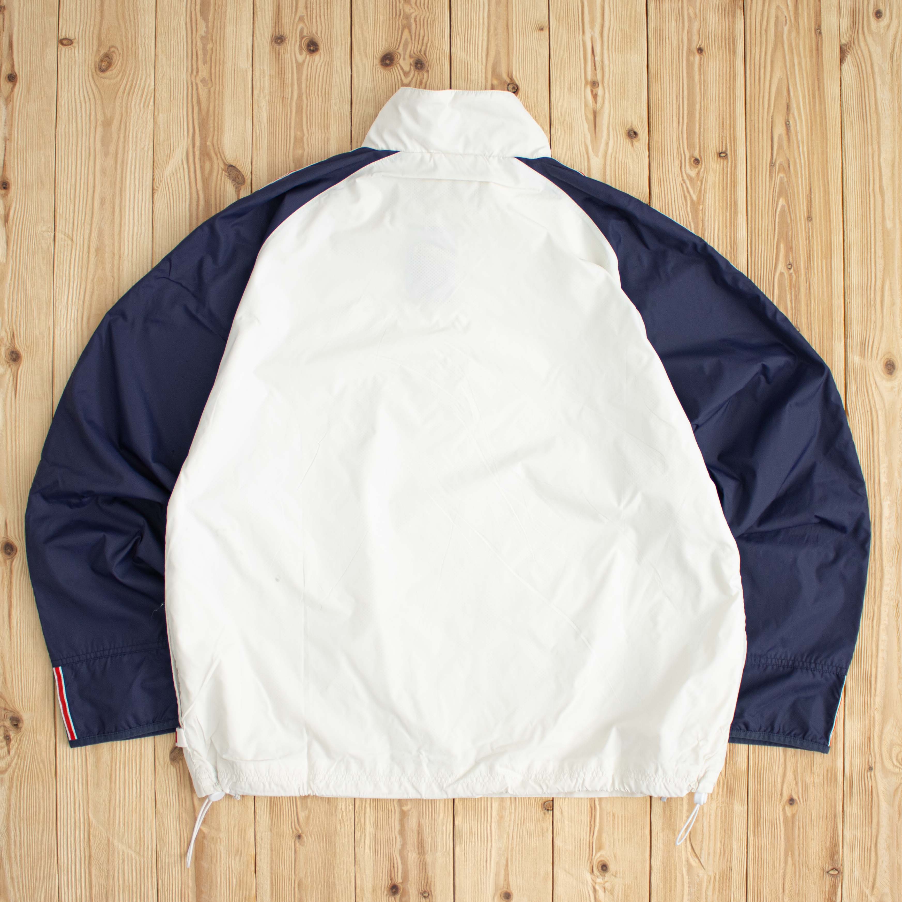 (L) Vintage Adidas Essential Embroidered Quarter-Zip Jacket