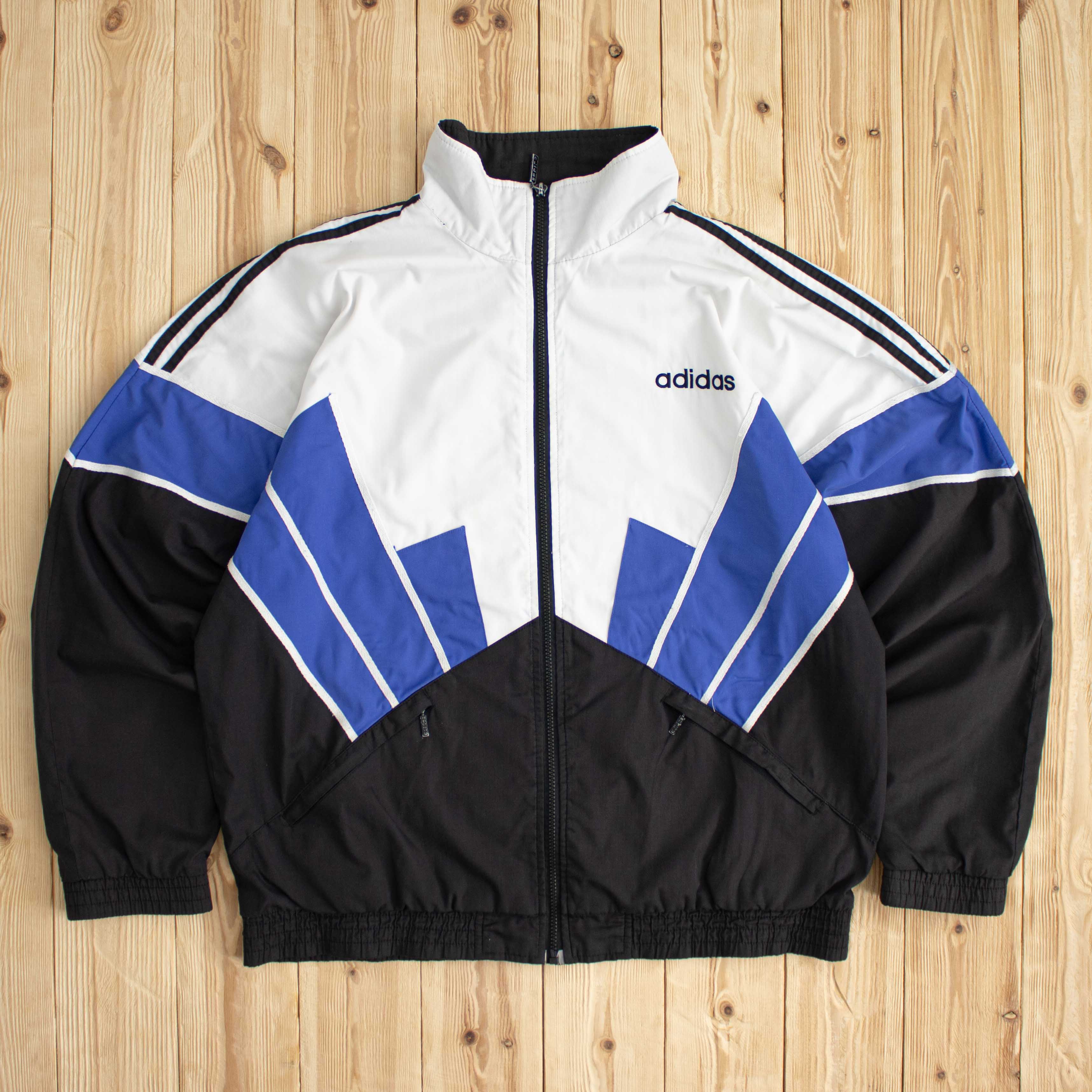(L) Vintage Adidas Embroidered Jacket
