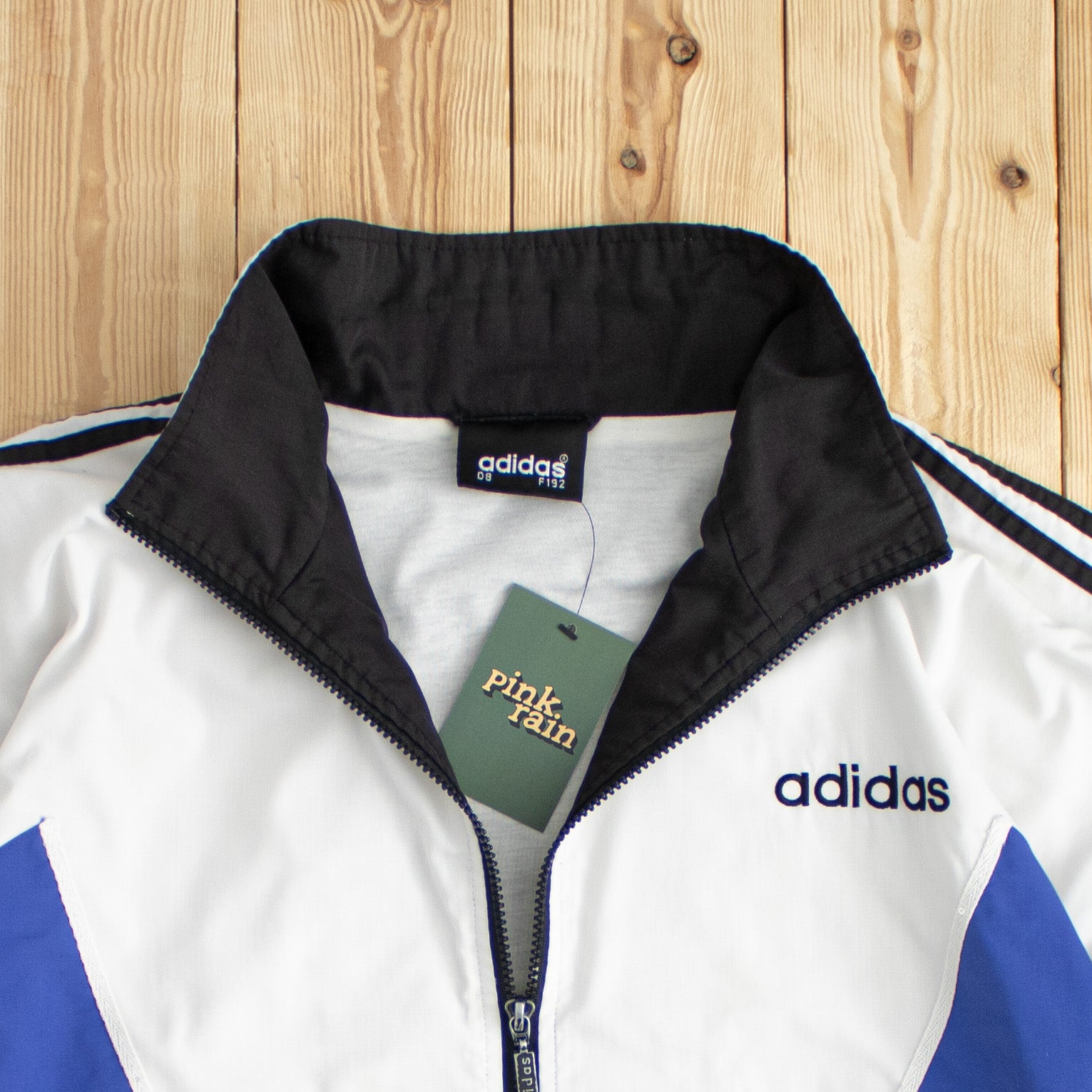 (L) Vintage Adidas Embroidered Jacket