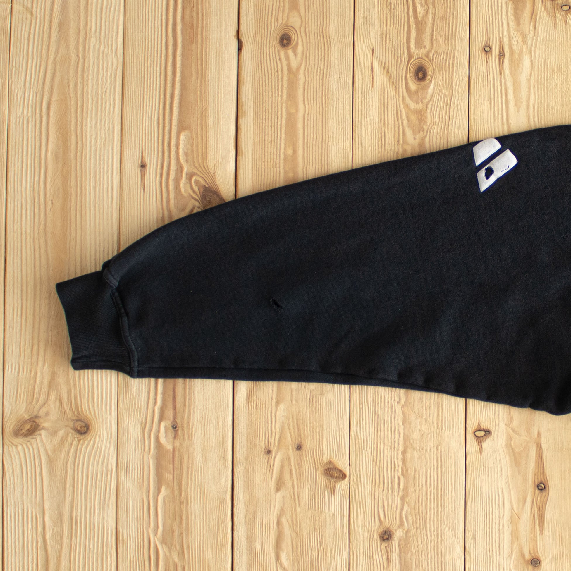 (L) Adidas Logo Vintage Sweatshirt Black