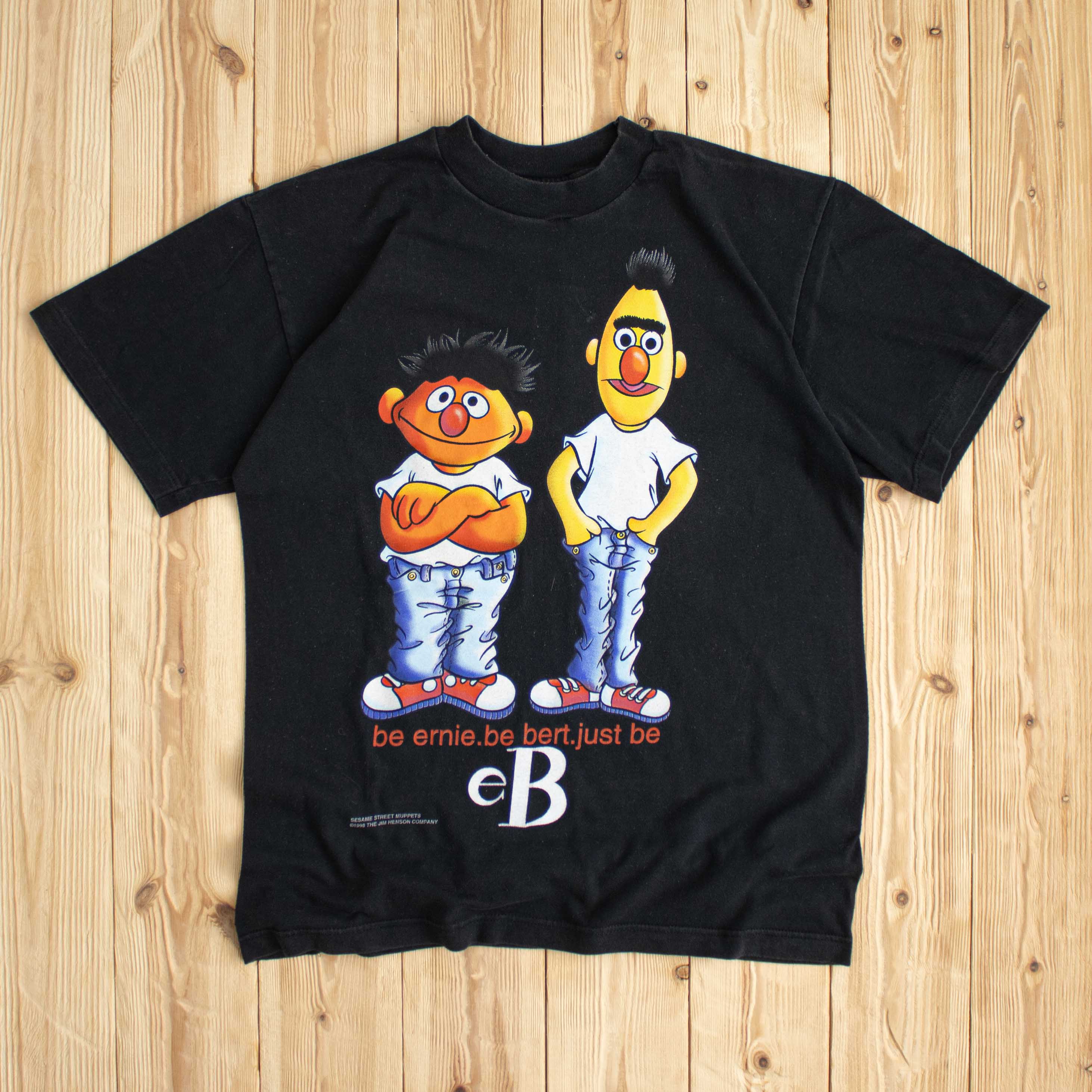 (S) 1998 Sesame Street - Be Ernie. Be Bert. Just Be T-Shirt