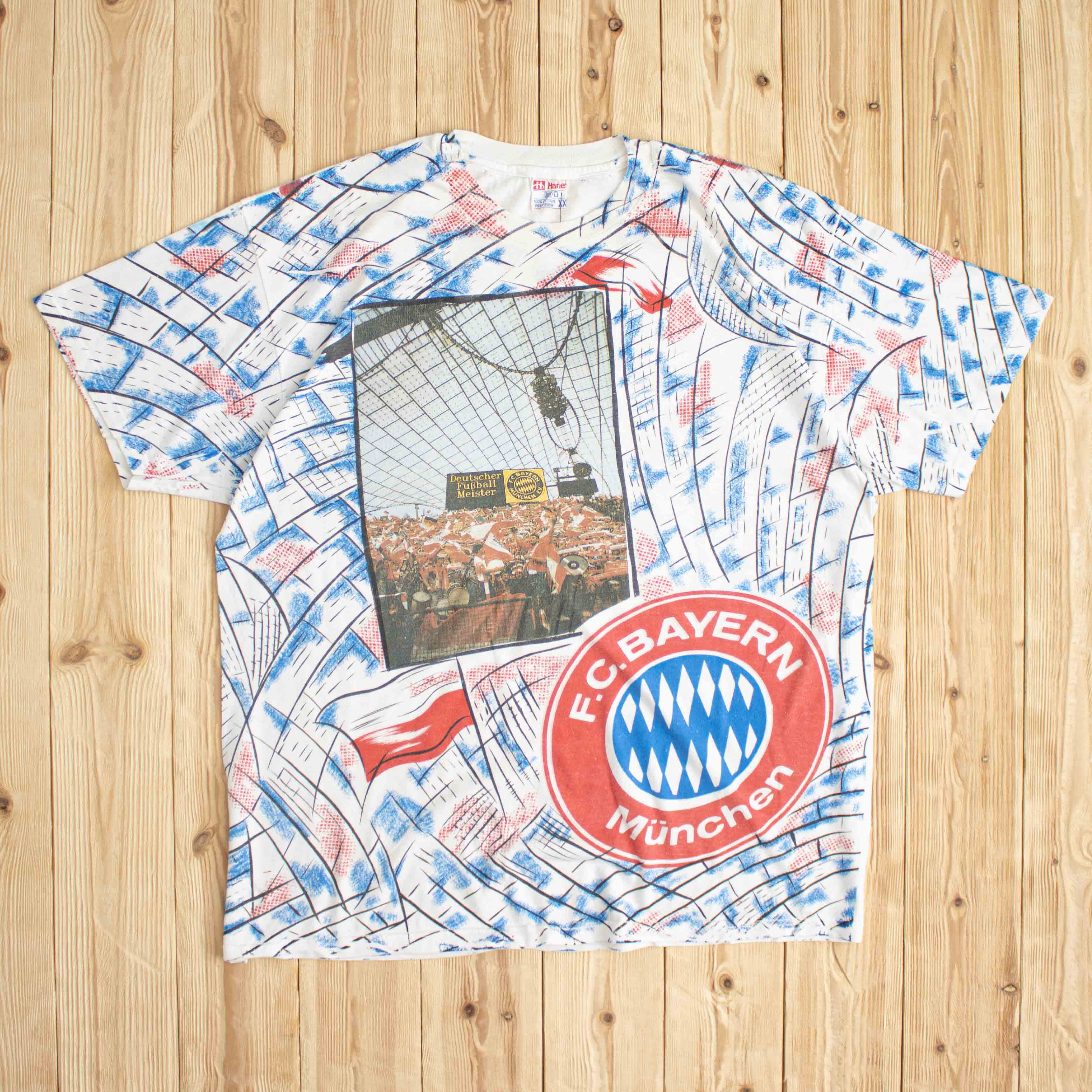 (XL) Vintage F.C. Bayern Munchen T-Shirt