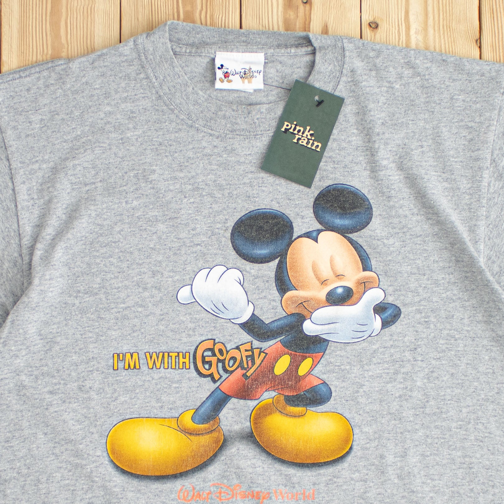 (M) Vintage "I'm With Goofy" Mickey T-Shirt