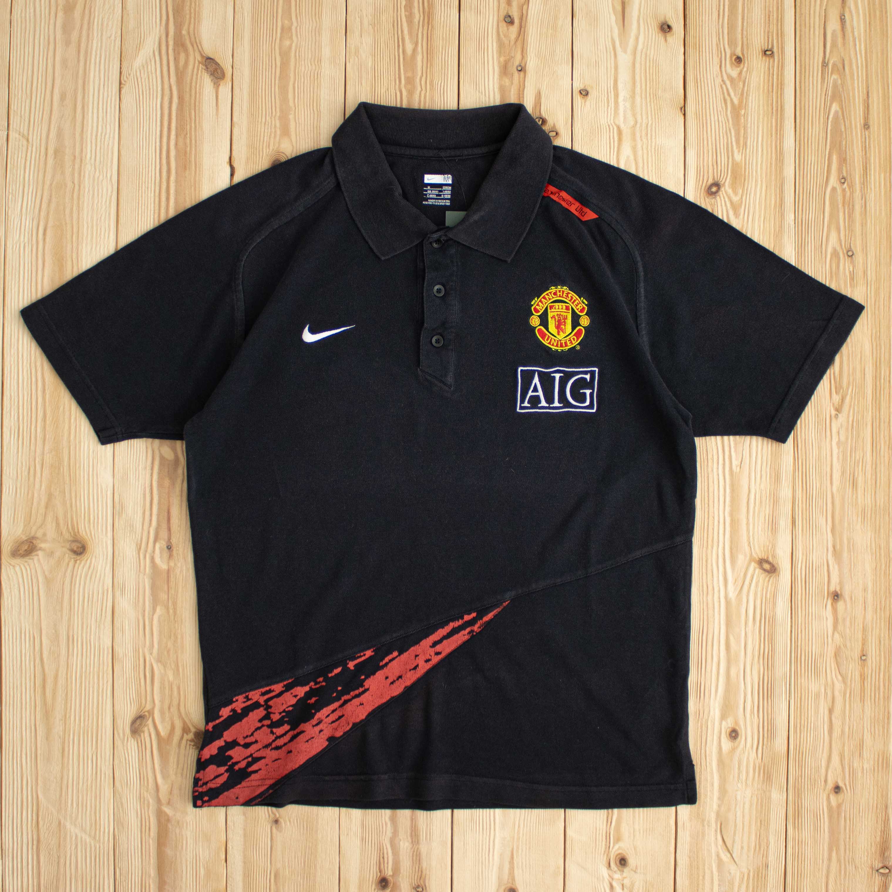 (S) 2007 Nike Manchester United Polo Shirt