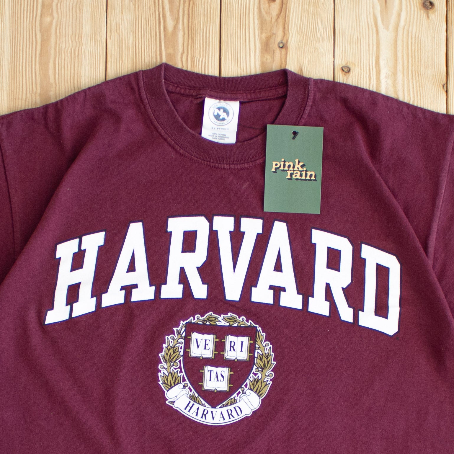 (S) Vintage Harvard T-Shirt