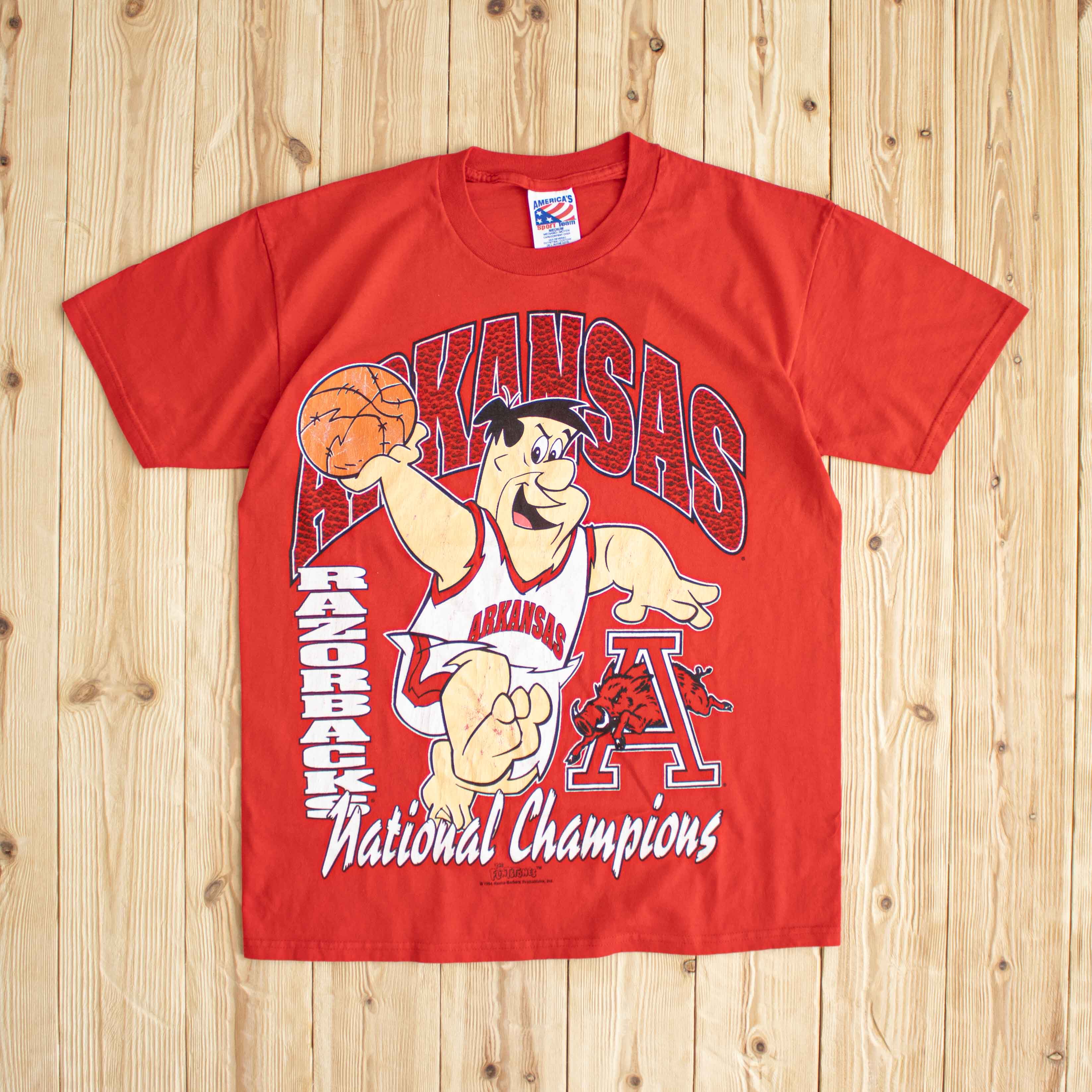 (M) 1994 Arkansas Razorbacks National Champions T-Shirt