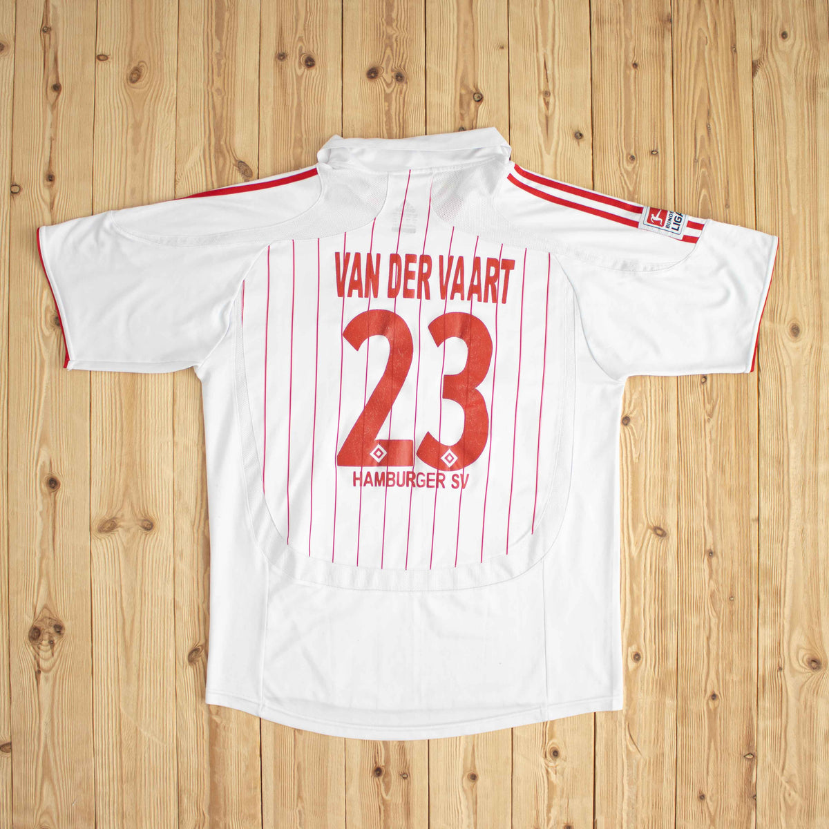 (L/XL) Adidas Hamburg Van Der Voort Vintage T-Shirt White
