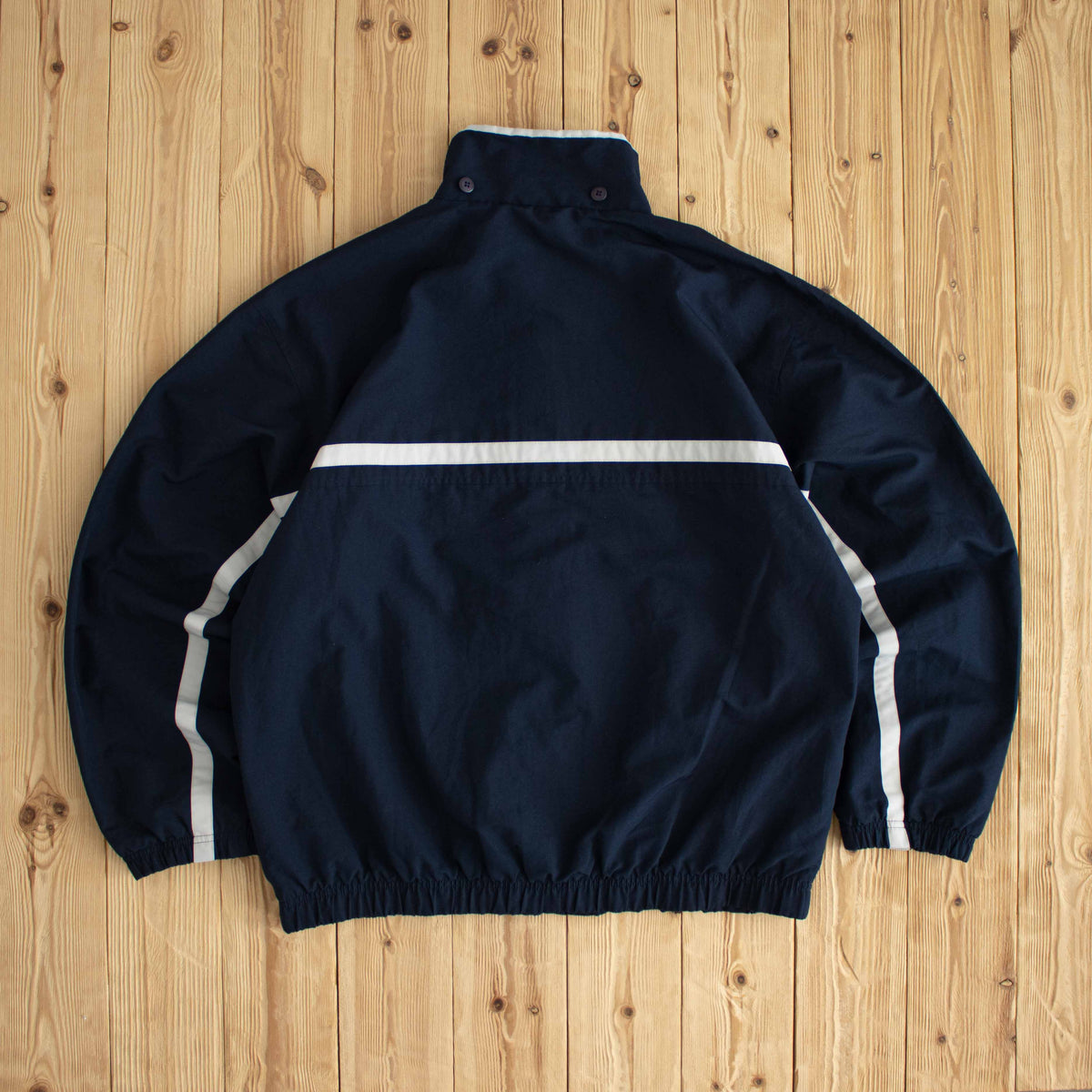 (L) Champion Vintage Embroidered Jacket Blue