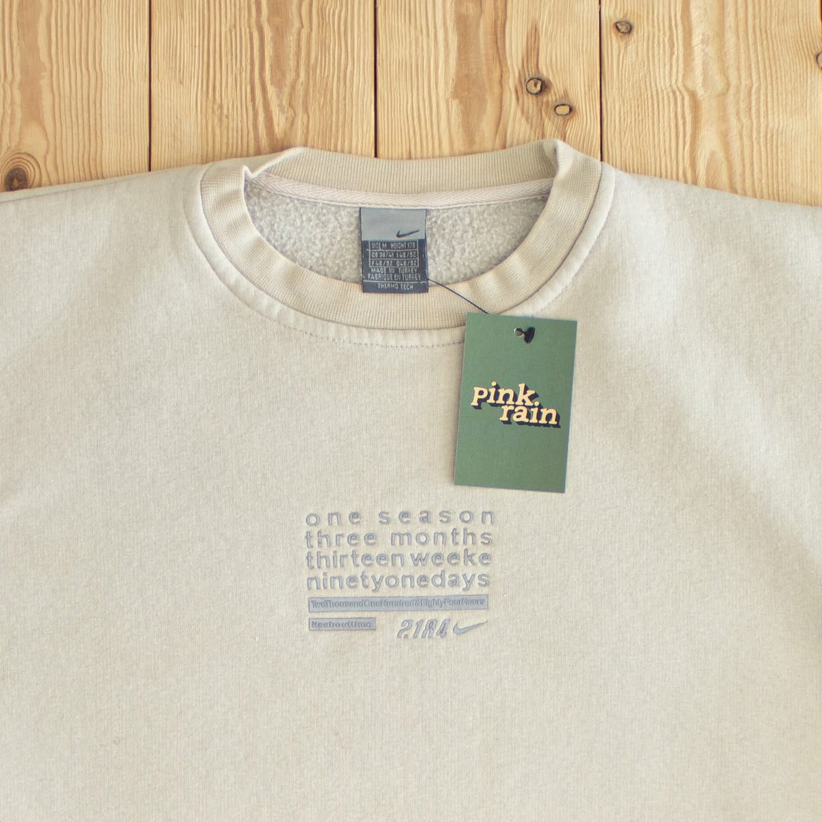 (M) Nike 2184 Vintage Sweatshirt Beige