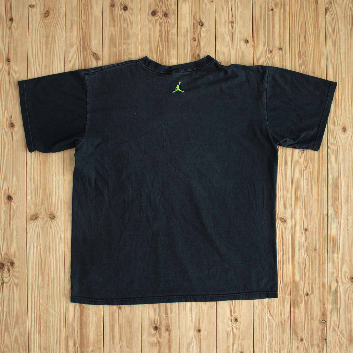 (L/XL) Air Jordan Michael Face Y2K T-Shirt Black